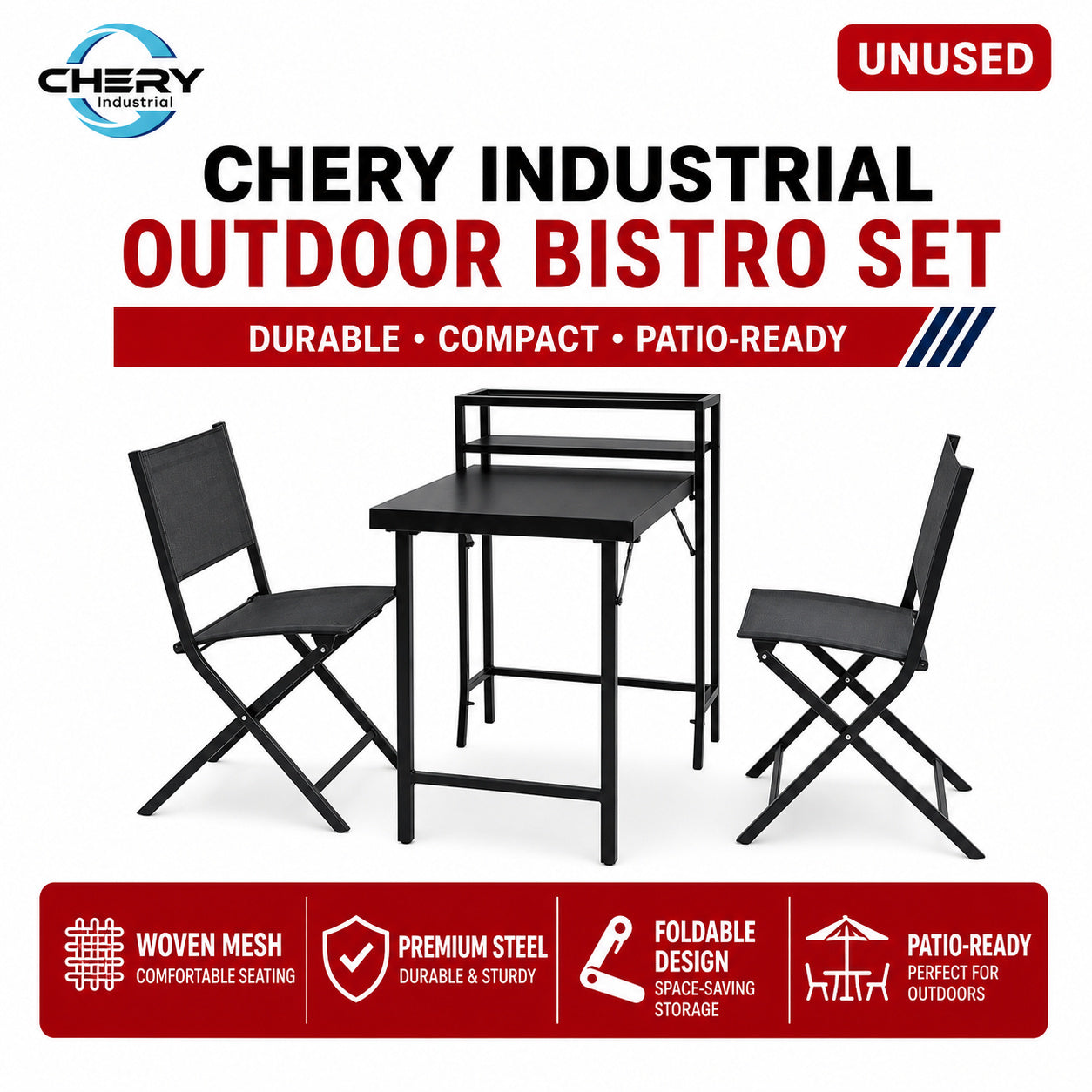 Unused Aote Patio Bistro Set (MSRP: $289)