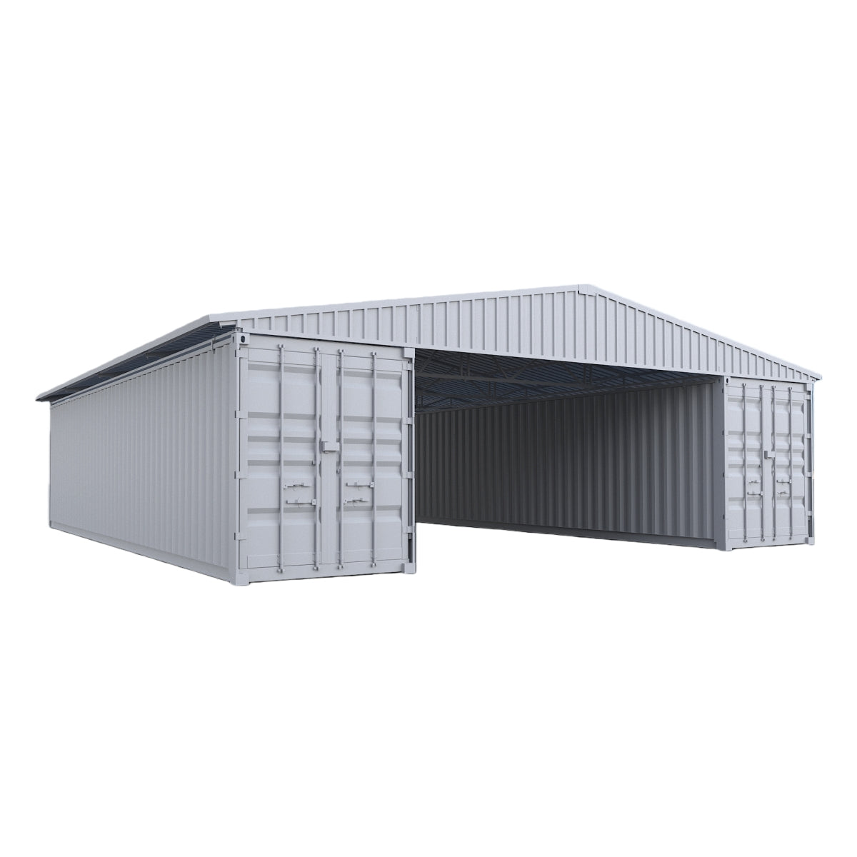 Unused W36'xL40'xH4' Steel Shipping Container Roof Kit