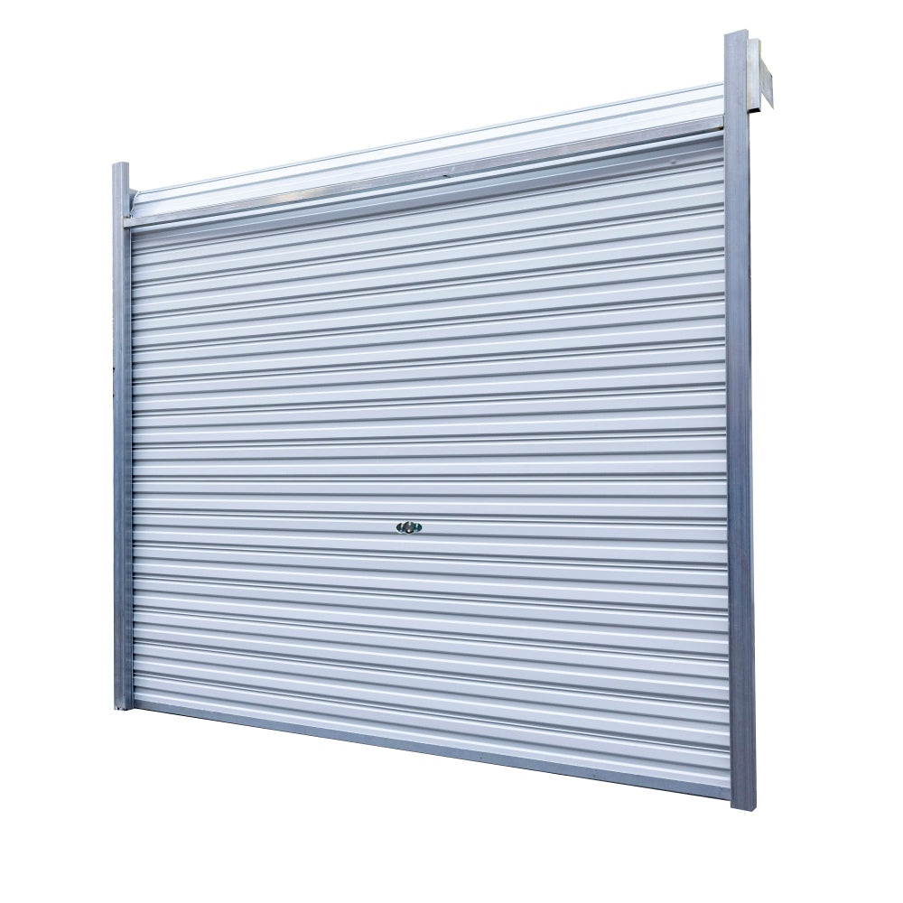 Unused 8.5' x 8.5' Steel Roller Shutter Door