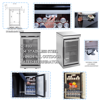 Unused 101" 6-Burner 85,000 BTU Outdoor Kitchen Island Grill with Storage Cabinets & Drawers