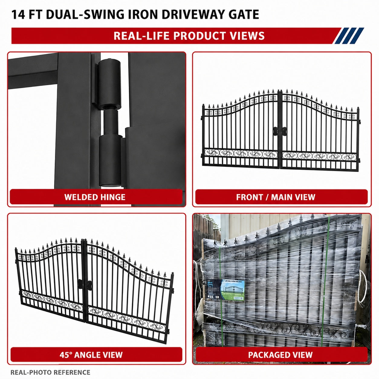 Unused Greatbear Iron Gates 14'- No Decor - EPE foam