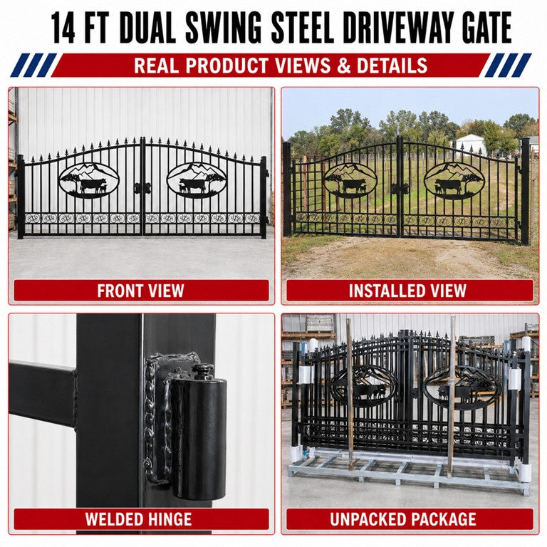 Unused Greatbear Iron Gate 14'- OX (MSRP: $2,100)