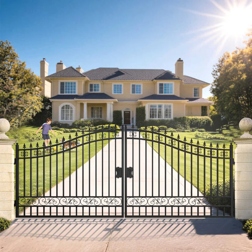 Unused Greatbear 16ft lron Gate. General Style. no decor - EPE foam (MSRP: $2,300)