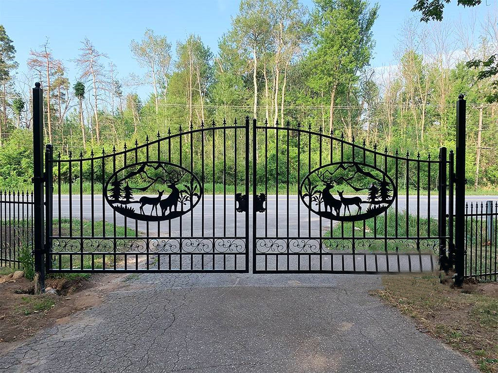 Unused Greatbear 14ft Iron Gate General Style - OX - EPE foam