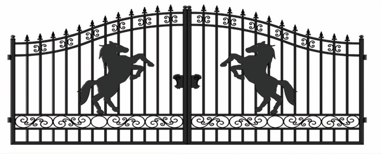 Unused Greatbear Iron Gate 14' - Horse - EPE foam (MSRP: $2,200)
