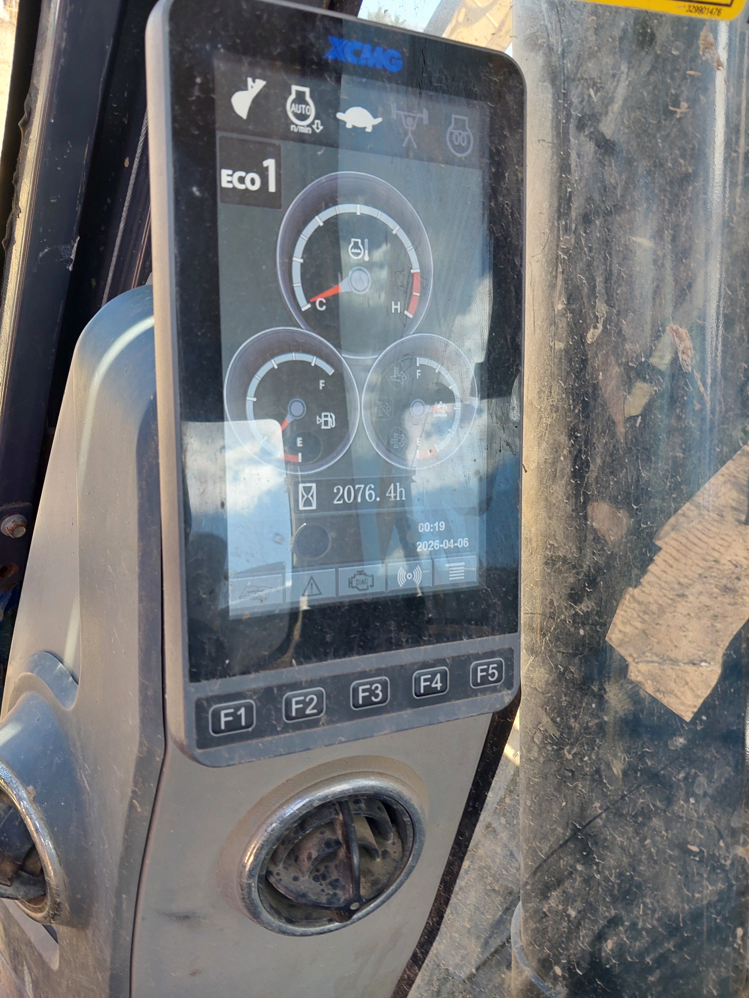 Used 2019 XuGong Excavator XCMG210U