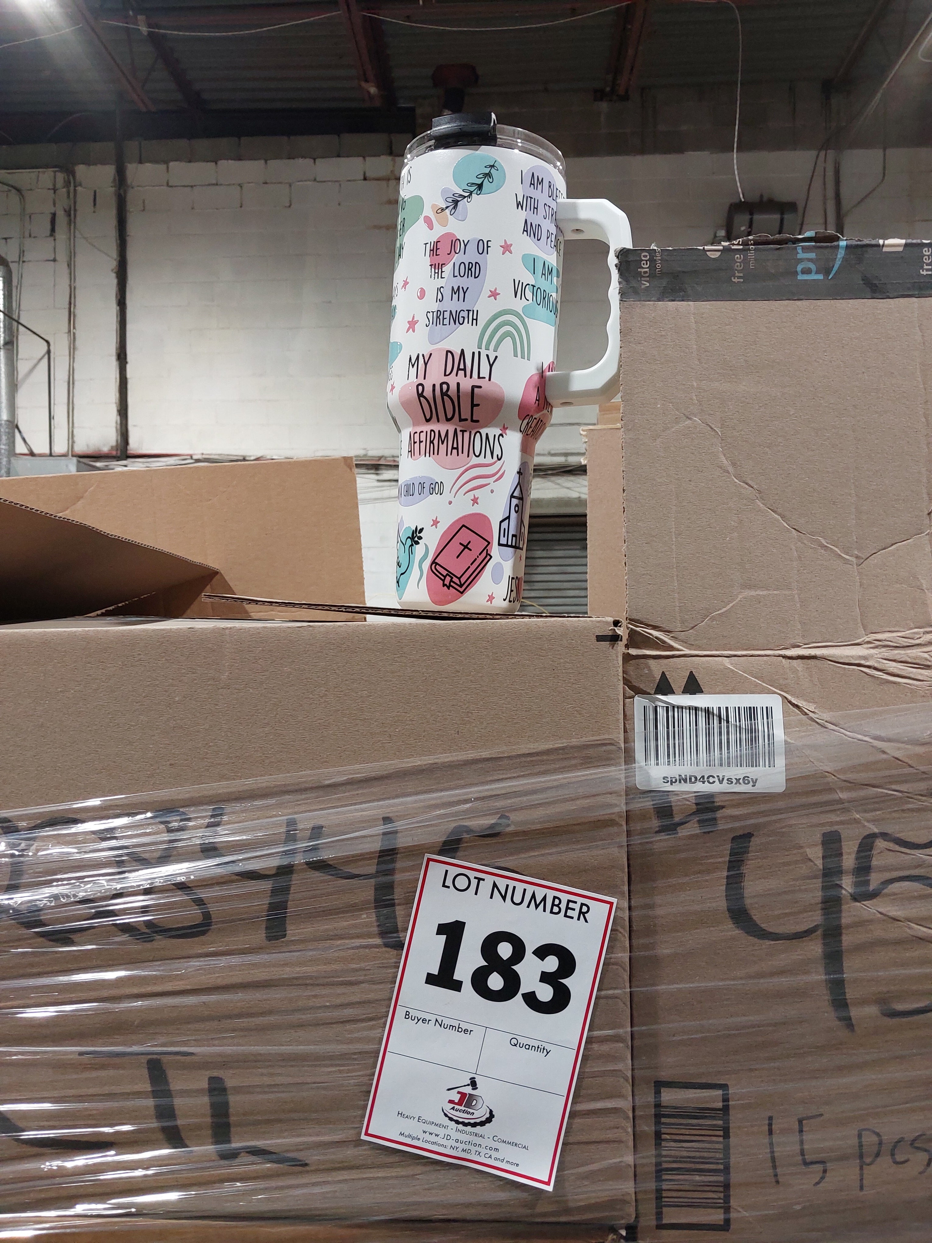 Unused (15 pcs) Random Design Cups (MSRP: $225)