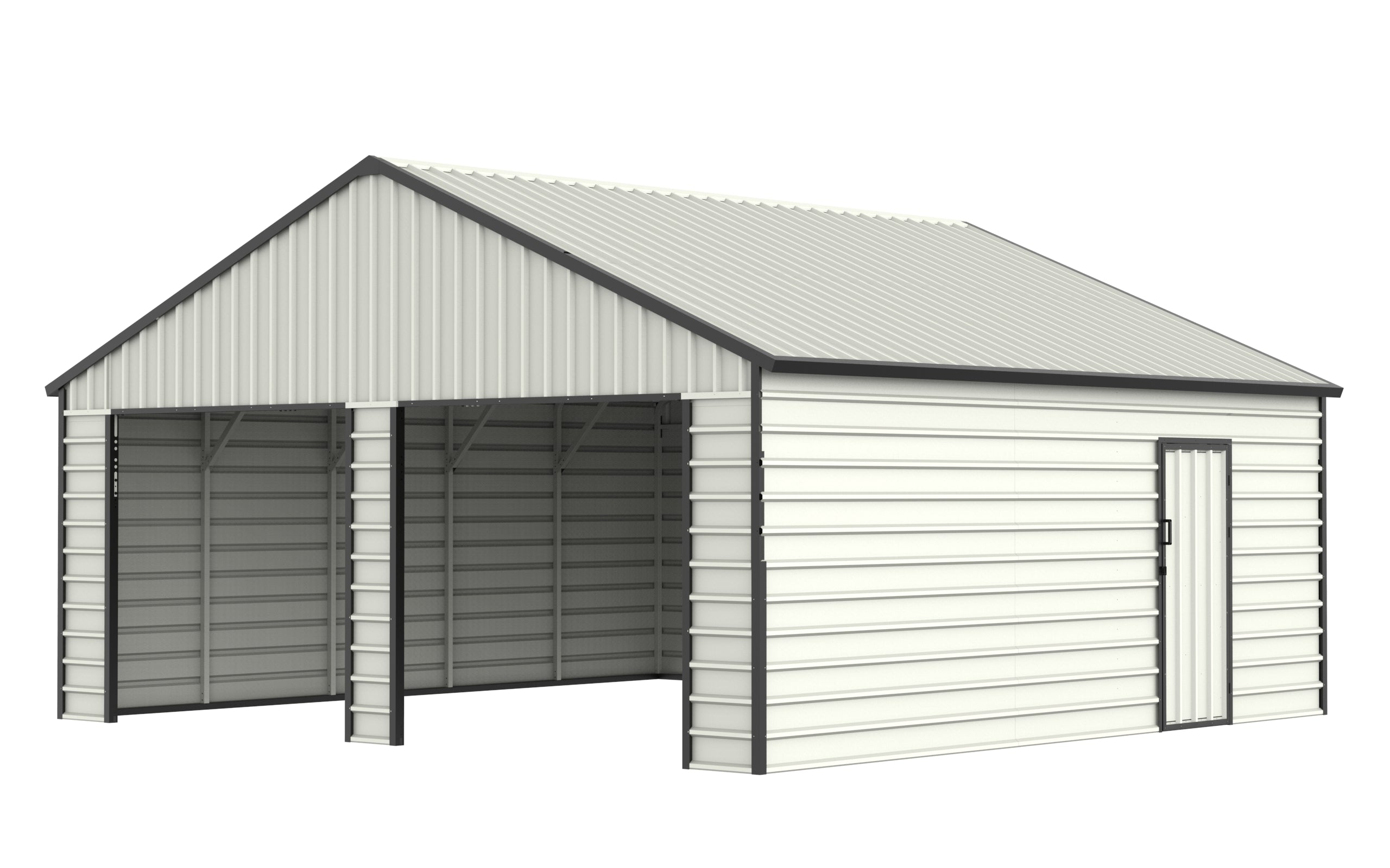Unused Douxebebe Metal Shed 25x33FT (MSRP: $7,200)