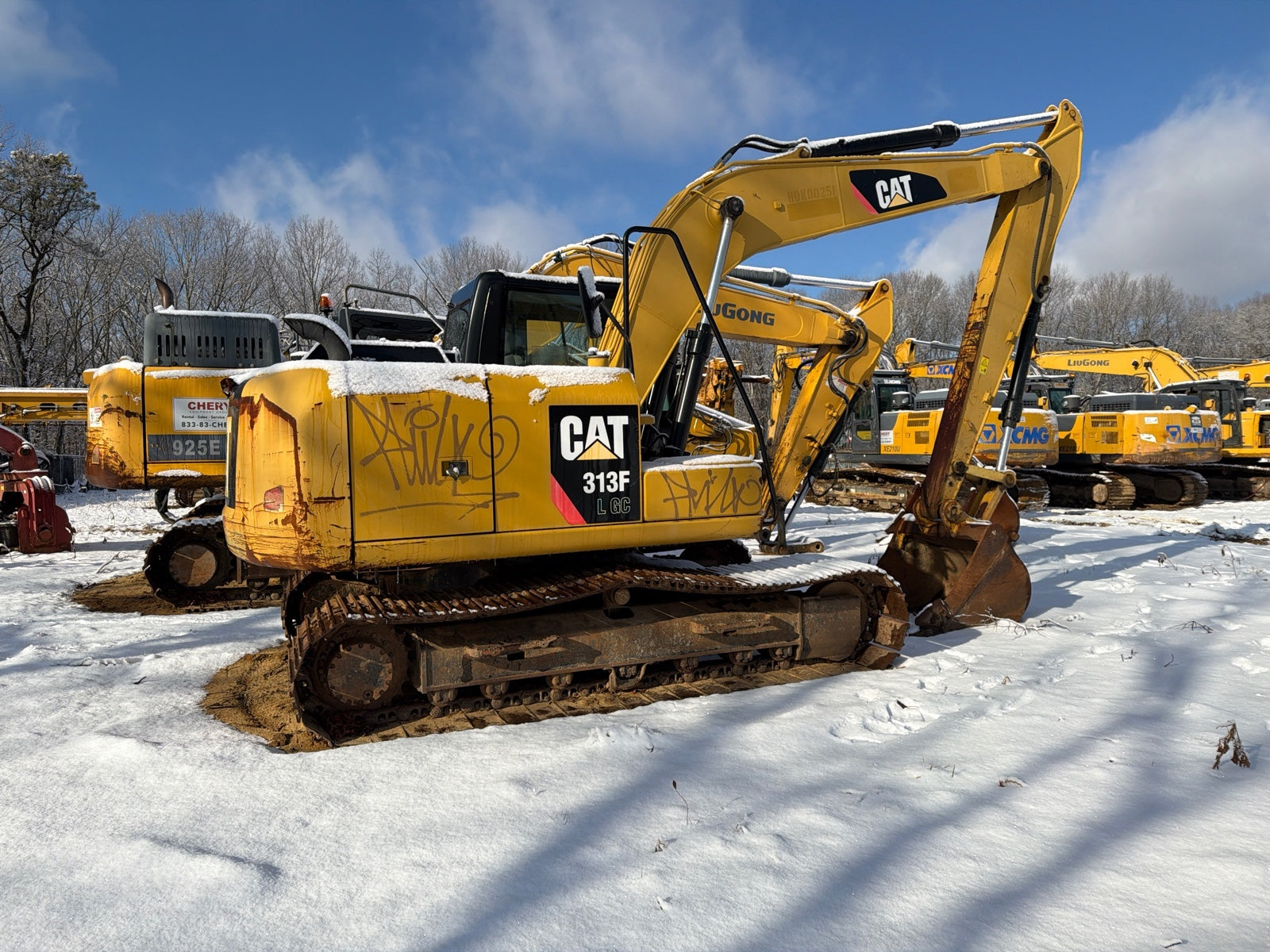 Used CAT Excavator CAT313FLGC