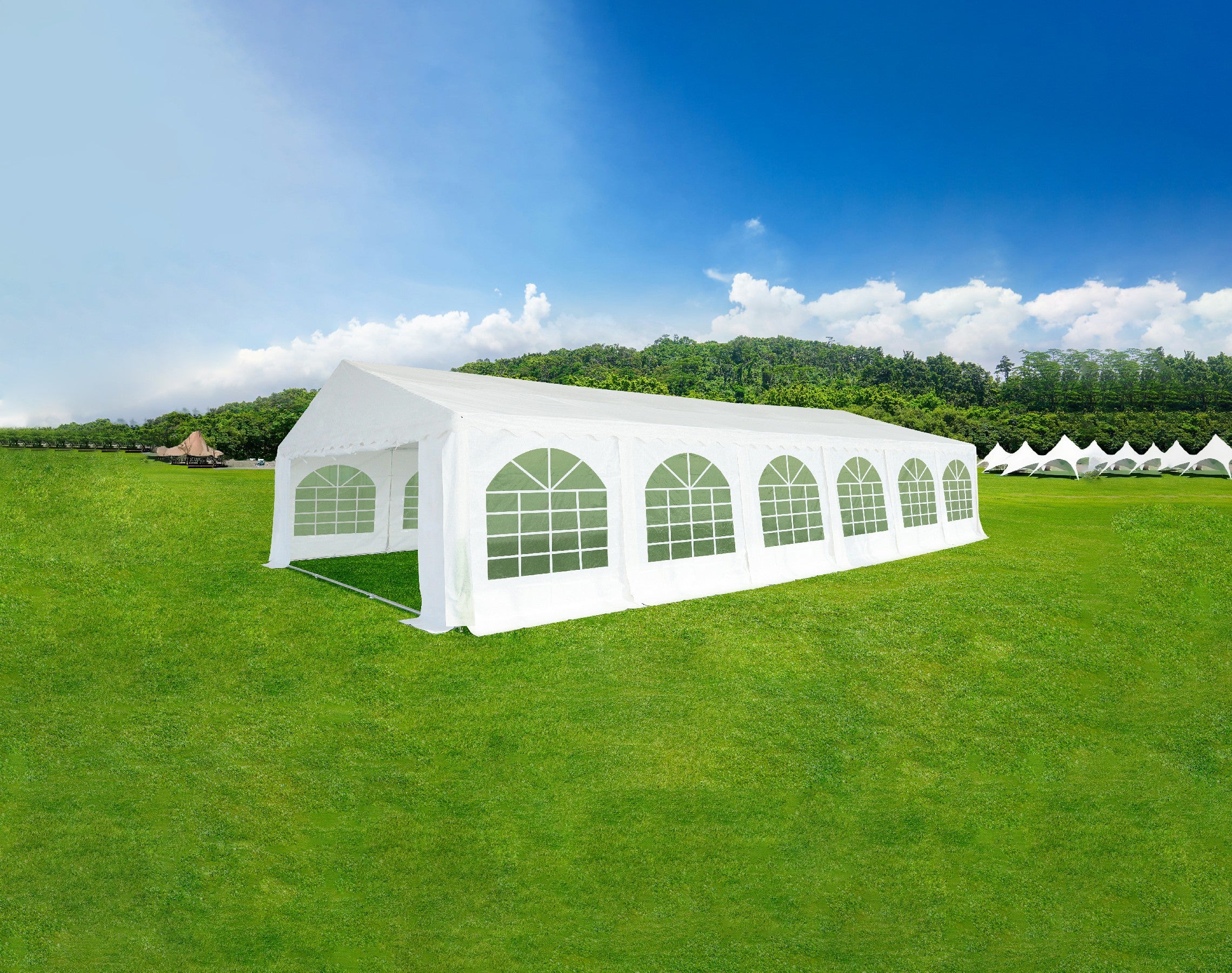 Party Tent 20 FT X 40 FT PVC-Basic style