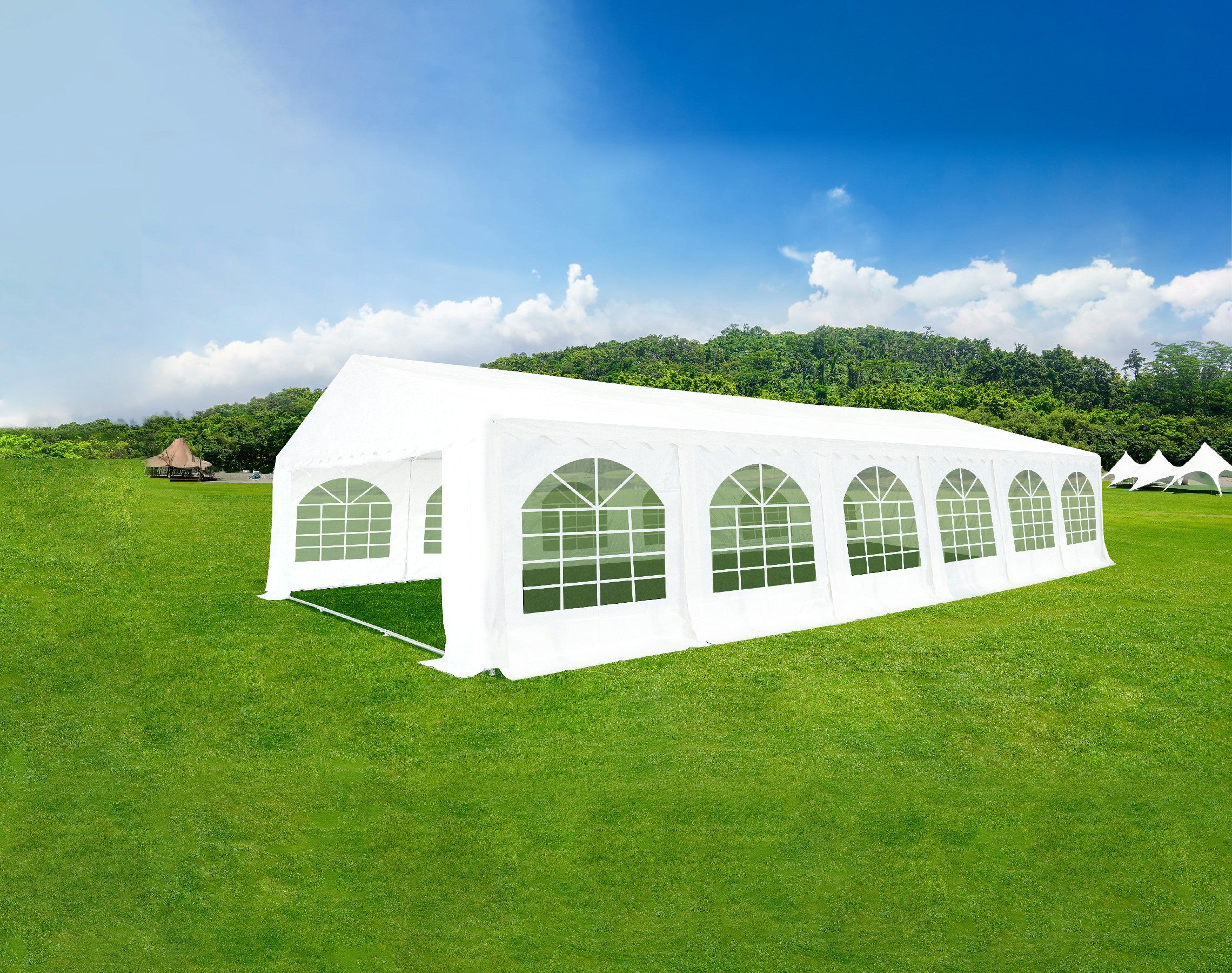 Party Tent 20 FT X 40 FT PVC-Basic style