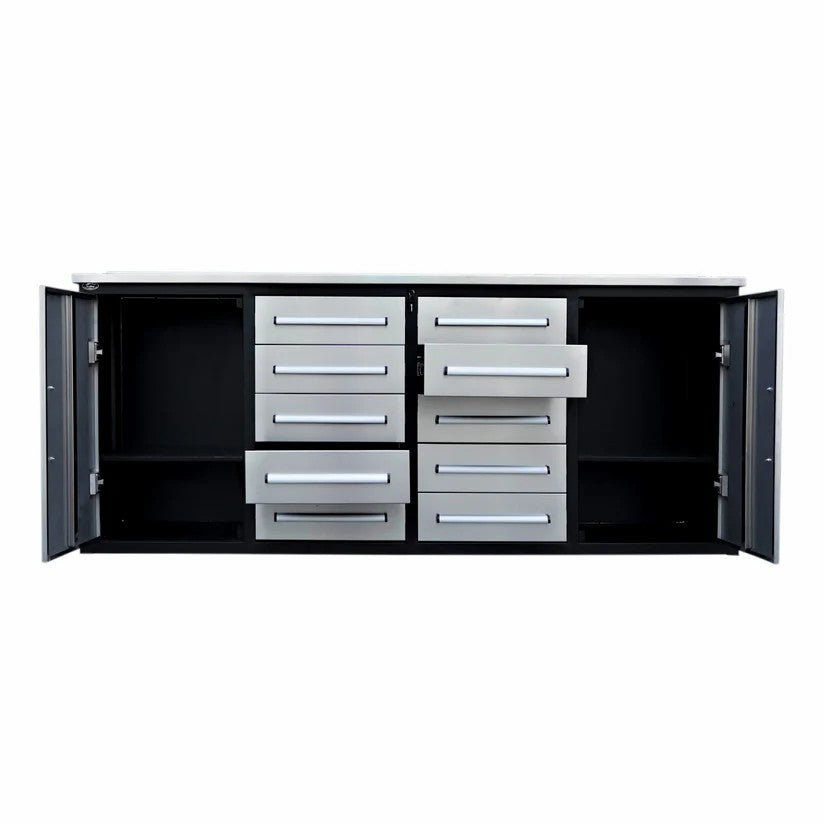 Work Bench 7FT-10D-2 Stainless Steel