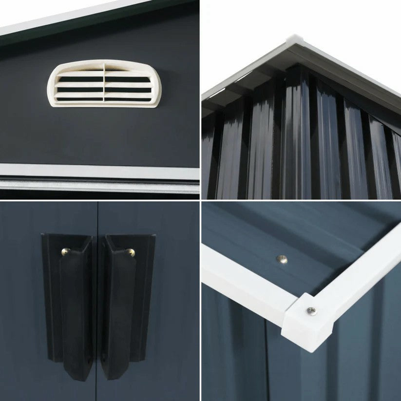 Unused Chery Industrial Garden Shed 6'x8'ft (MSRP: $399)