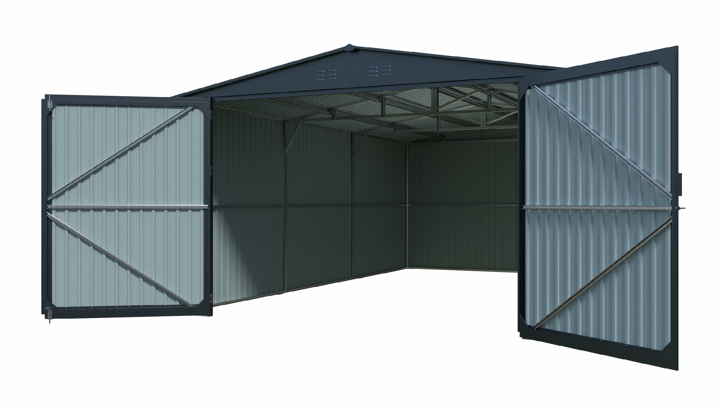 Heavy-Duty Car Garage shed 20x13ft