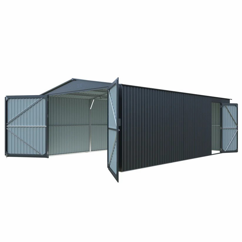 Heavy-Duty Car Garage shed 20x13ft