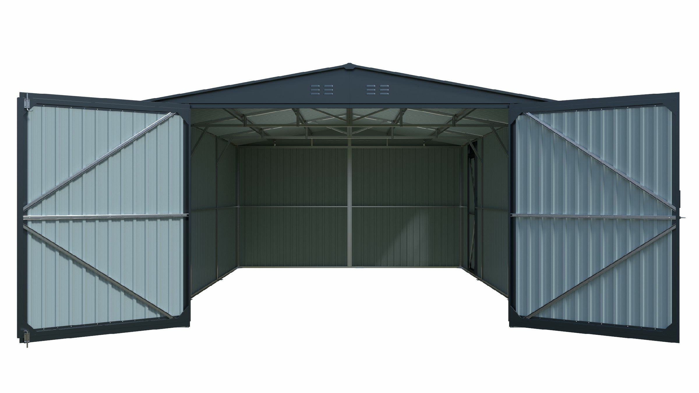 Heavy-Duty Car Garage shed 20x13ft