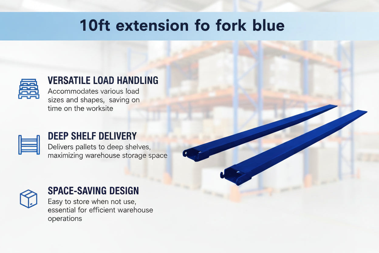 Unused Greatbear 10ft extension fork blue (MSRP: $1,090)