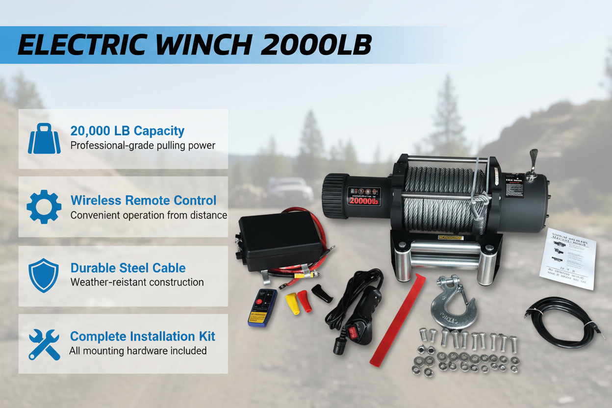 Unused Greatbear Electric Winch 20000Lb (MSRP: $1,300)