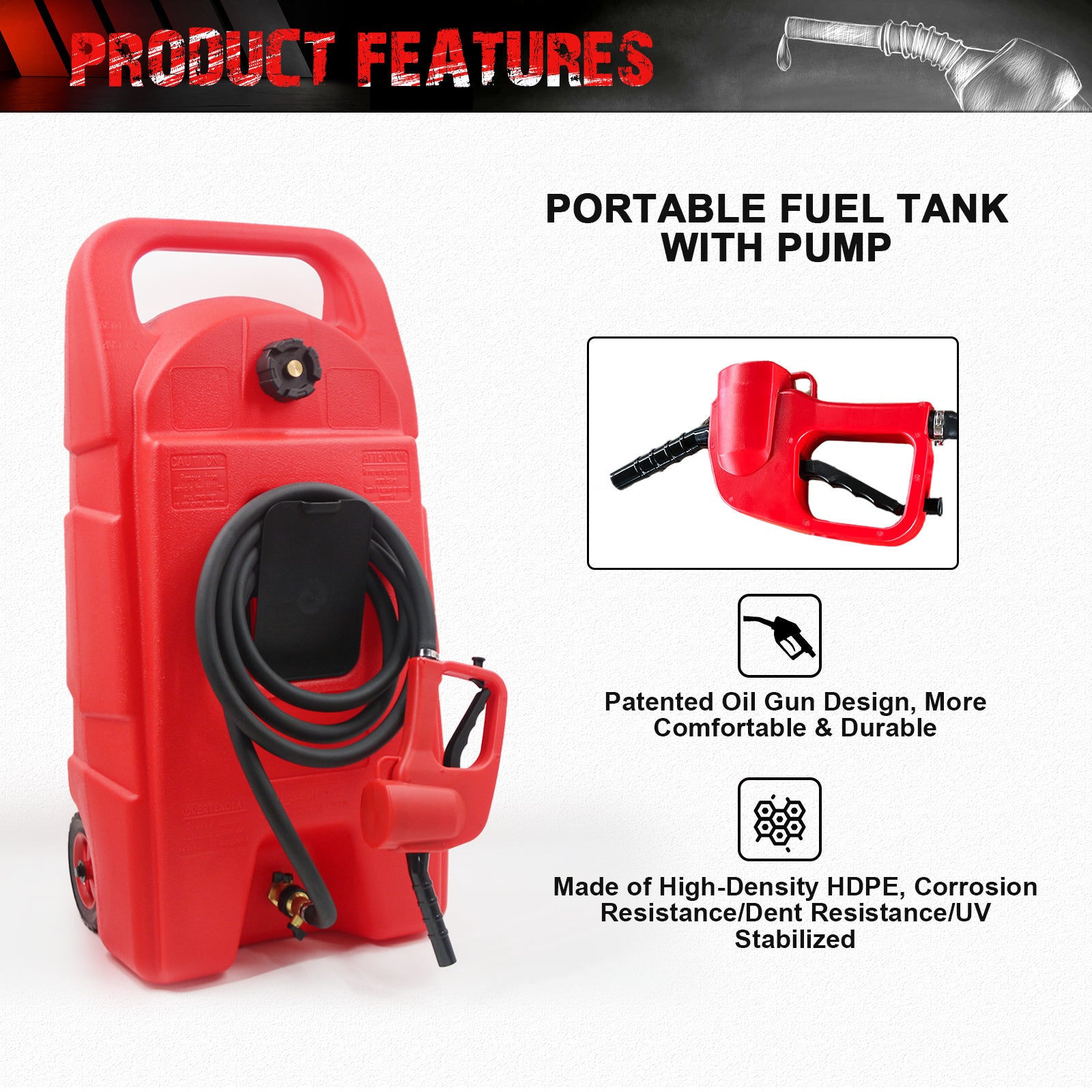 Unused Fuel Tank 57L (MSRP: $199)