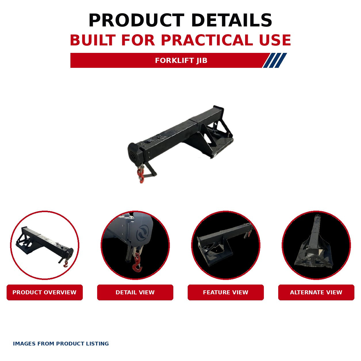Unused Forklift Jib (MSRP: $2490)