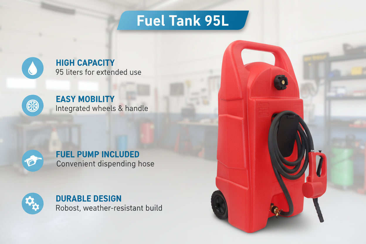 Unused Fuel Tank 95L (MSRP: $259)
