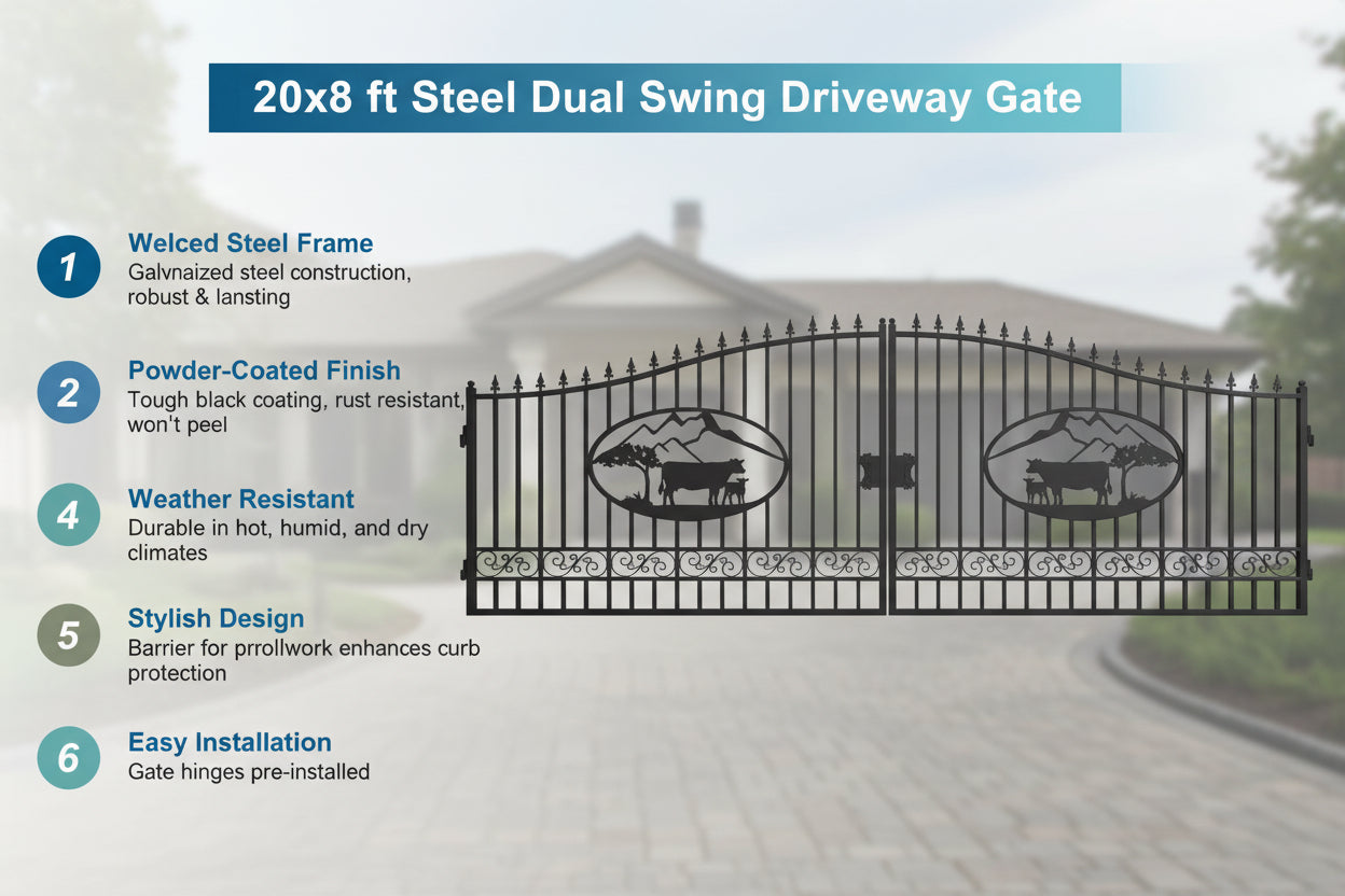 Unused Greatbear Iron Gate 20' - OX (MSRP: $2,300)
