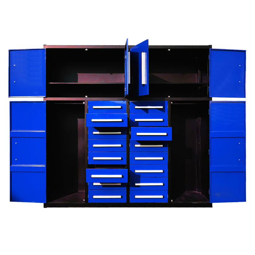 Unused Chery Industrial Work Bench 7ft-16D Blue (MSRP: $2,899)