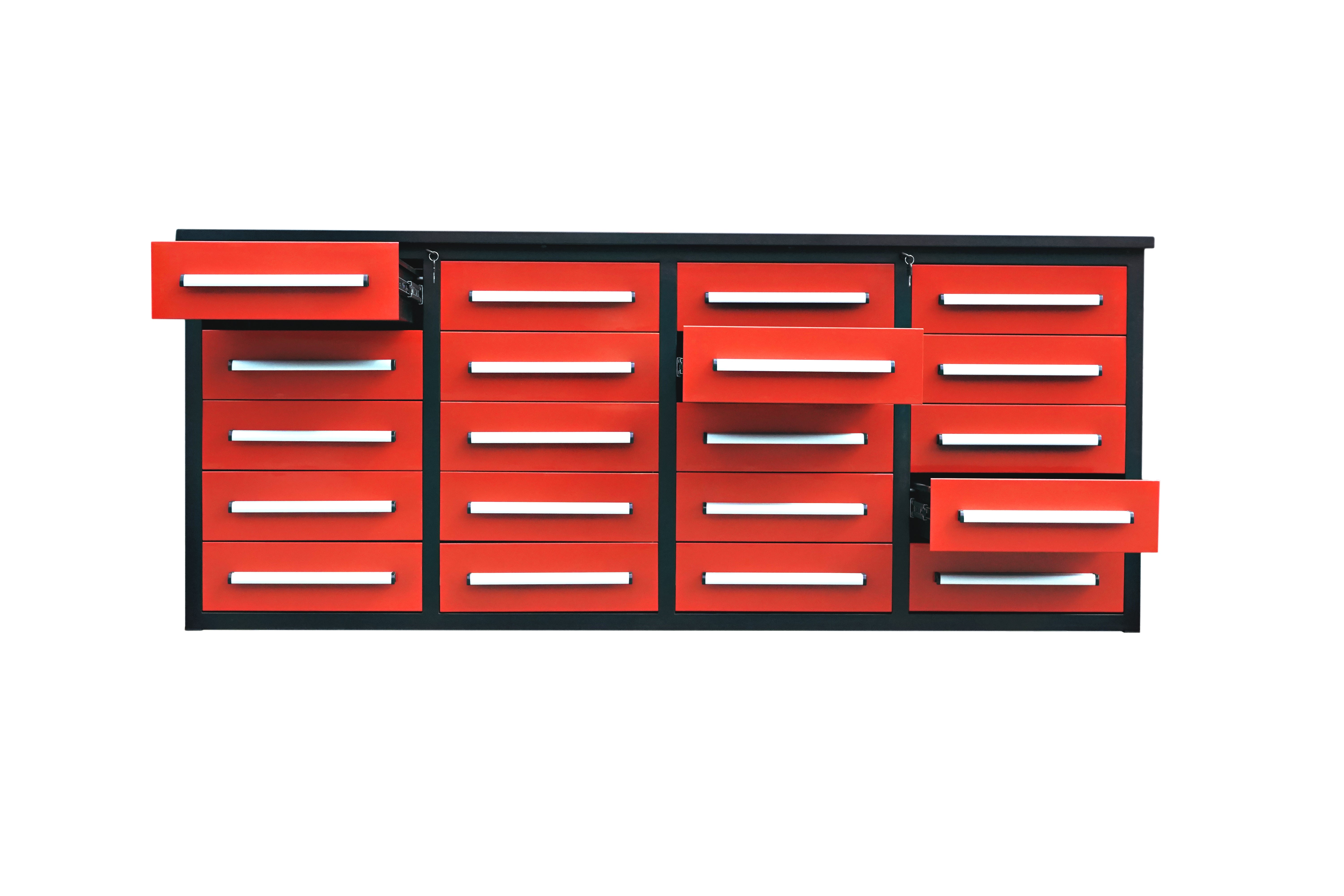 Unused Work Bench 7FT-20D Red (MSRP: $2,699)