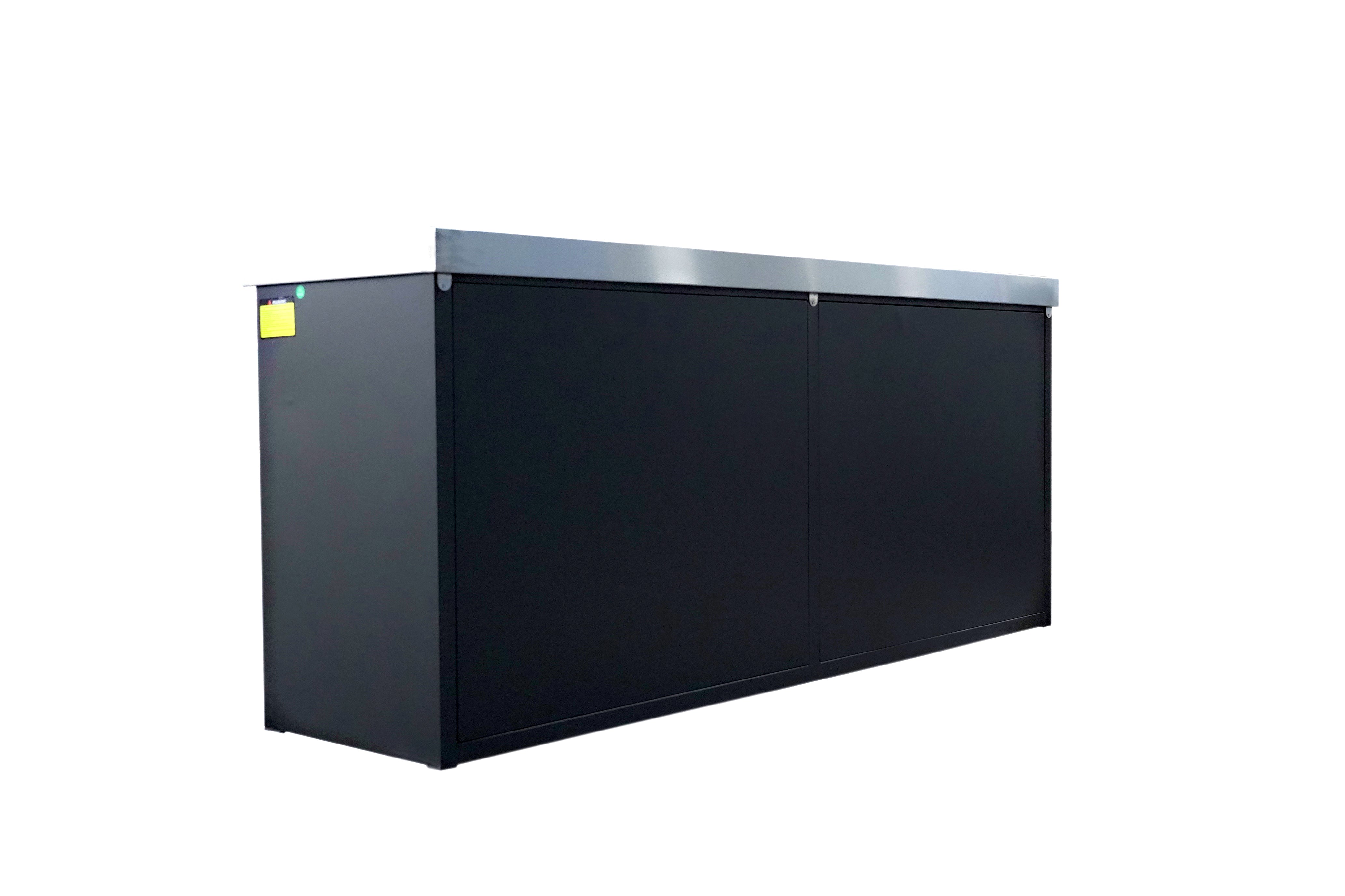 Unused Chery Industrial Work Bench. 7ft-10D-2 Stainless Steel (MSRP: $2,599)