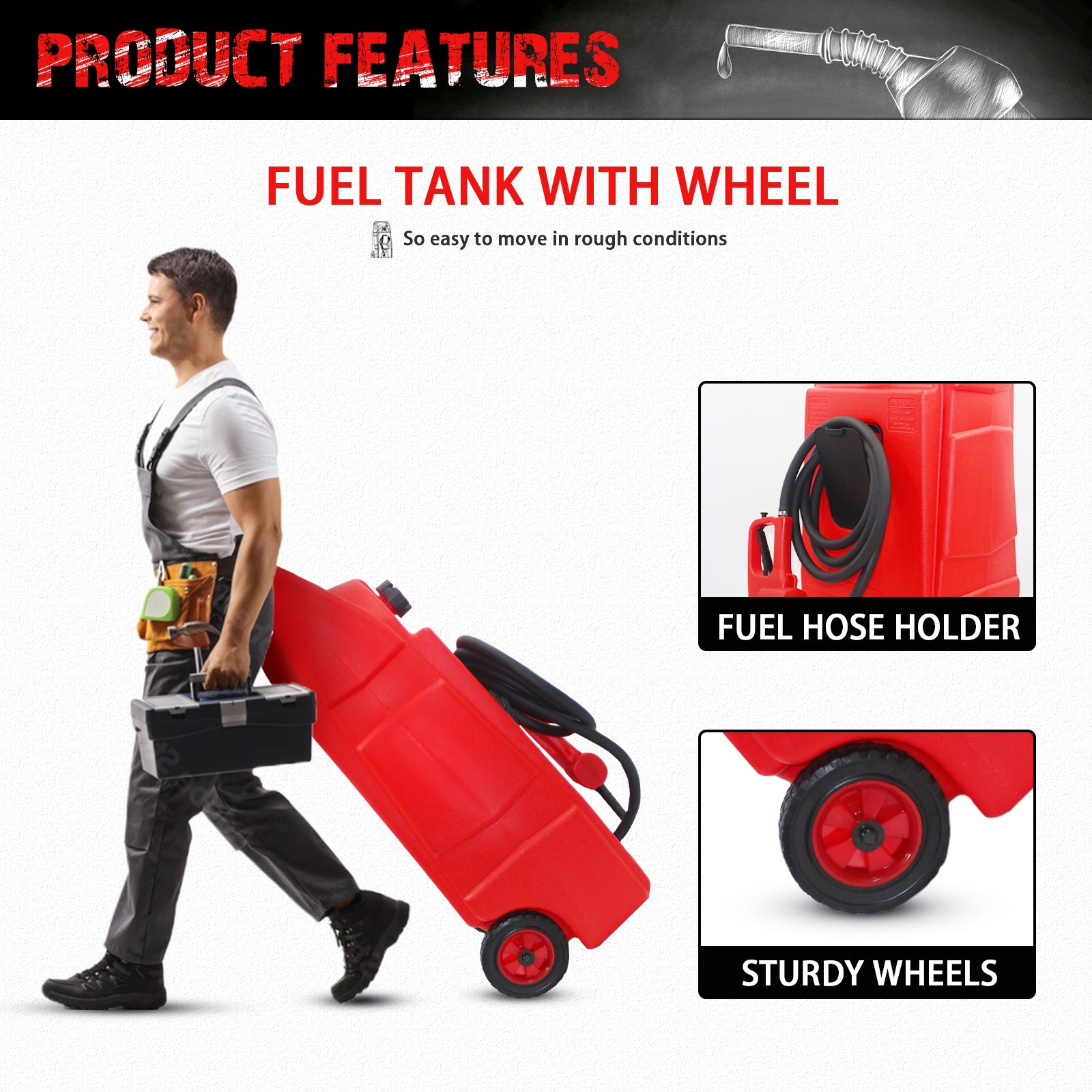 Unused Fuel Tank 57L (MSRP: $199)