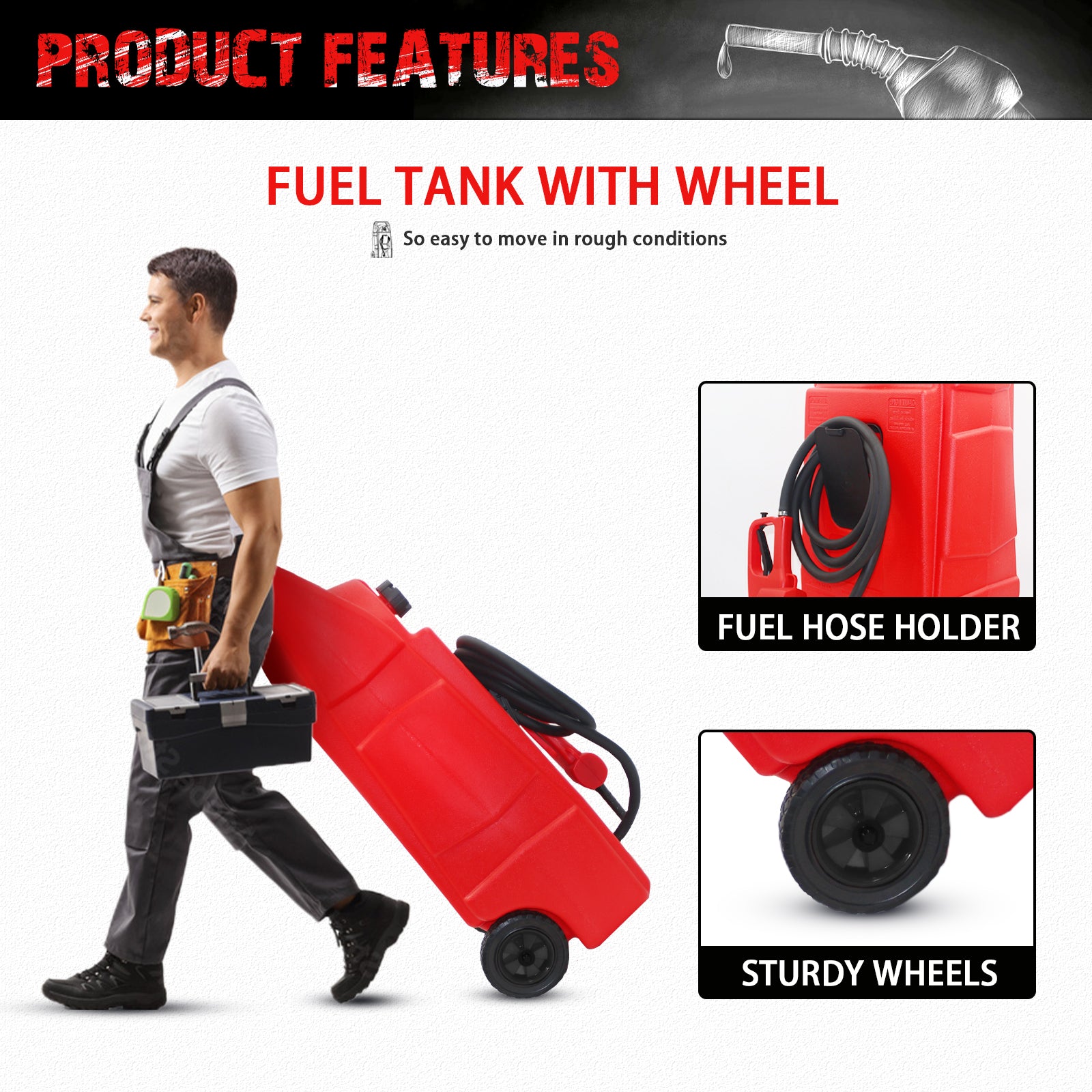 Unused Fuel Tank 95L (MSRP: $259)