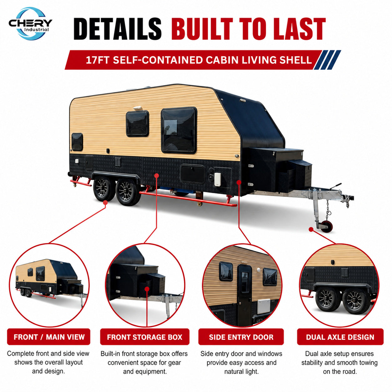 Unused 17FT Self-Contained Cabin Living Shell