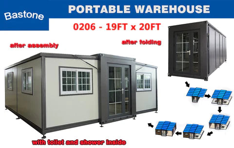Unused Bastone Mobile House - 19FT x 20FT (MSRP: $28,990)