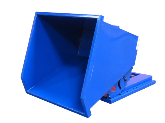Unused Greatbear Self Dumping Hopper 1CY-Blue (MSRP: $1,999)