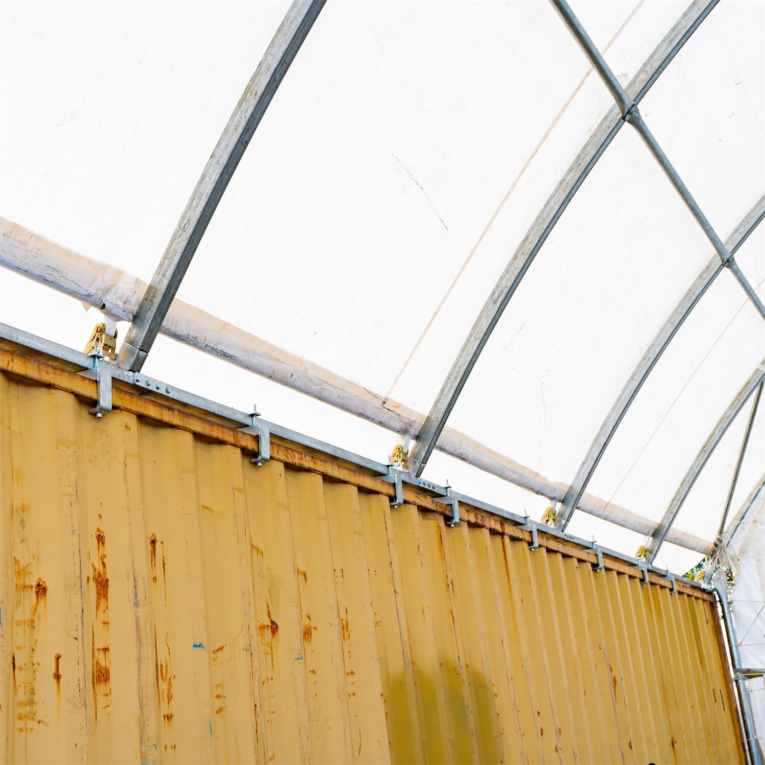 Shipping Container Canopy Shelter 40'x40'x13'