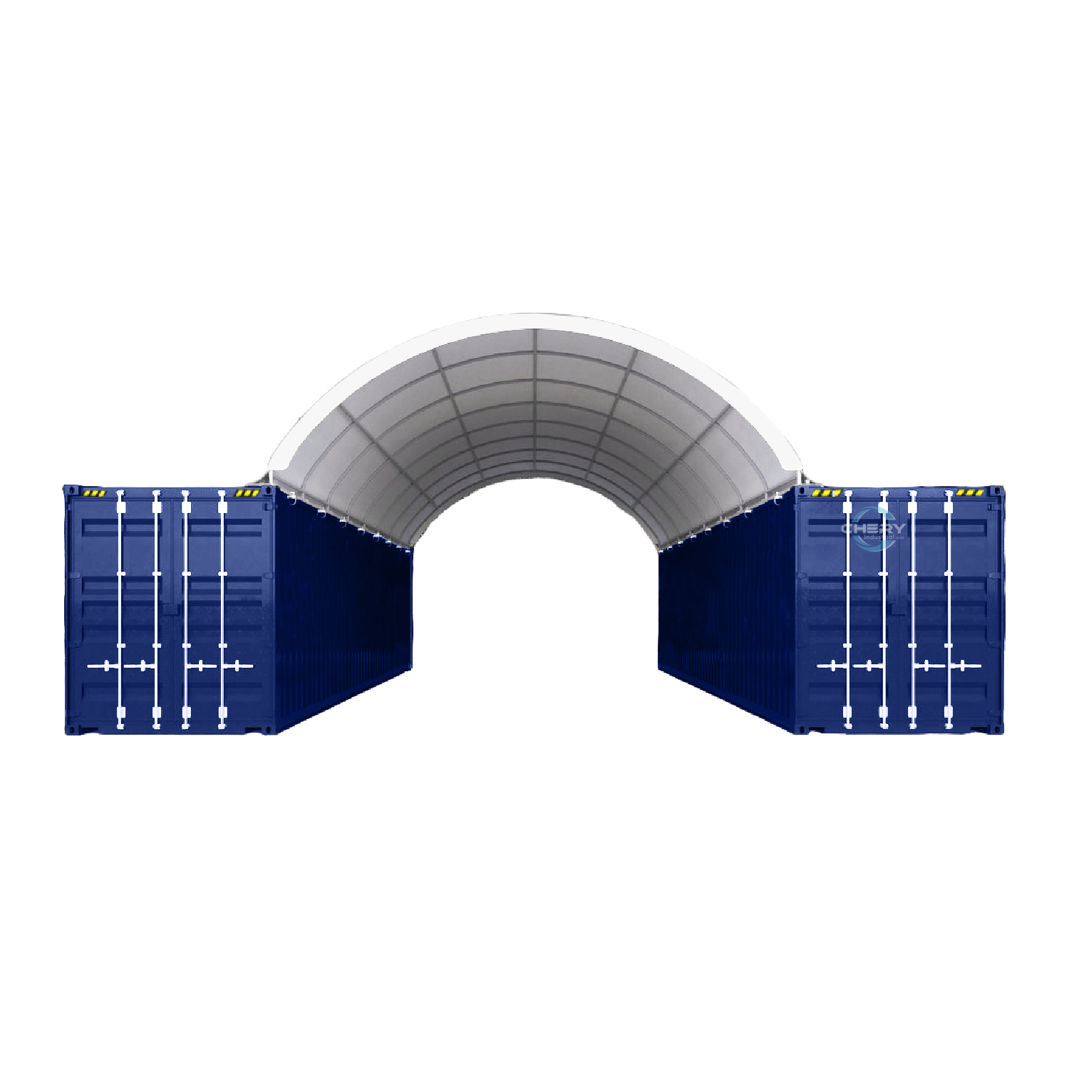 Unused 20'x40' Shipping Container Canopy Shelter 300g(11oz) PE (MSRP: $2,399)