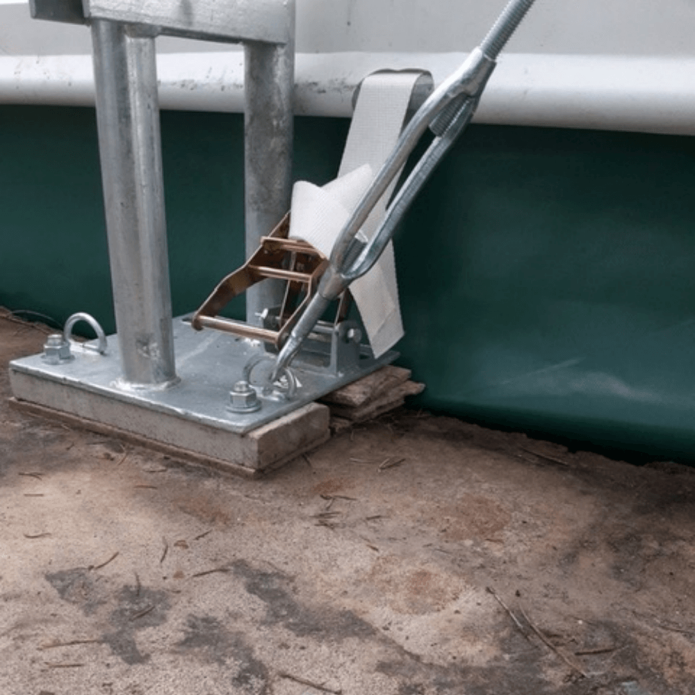 Double Truss Storage Shelter W20'xL33'xH16'