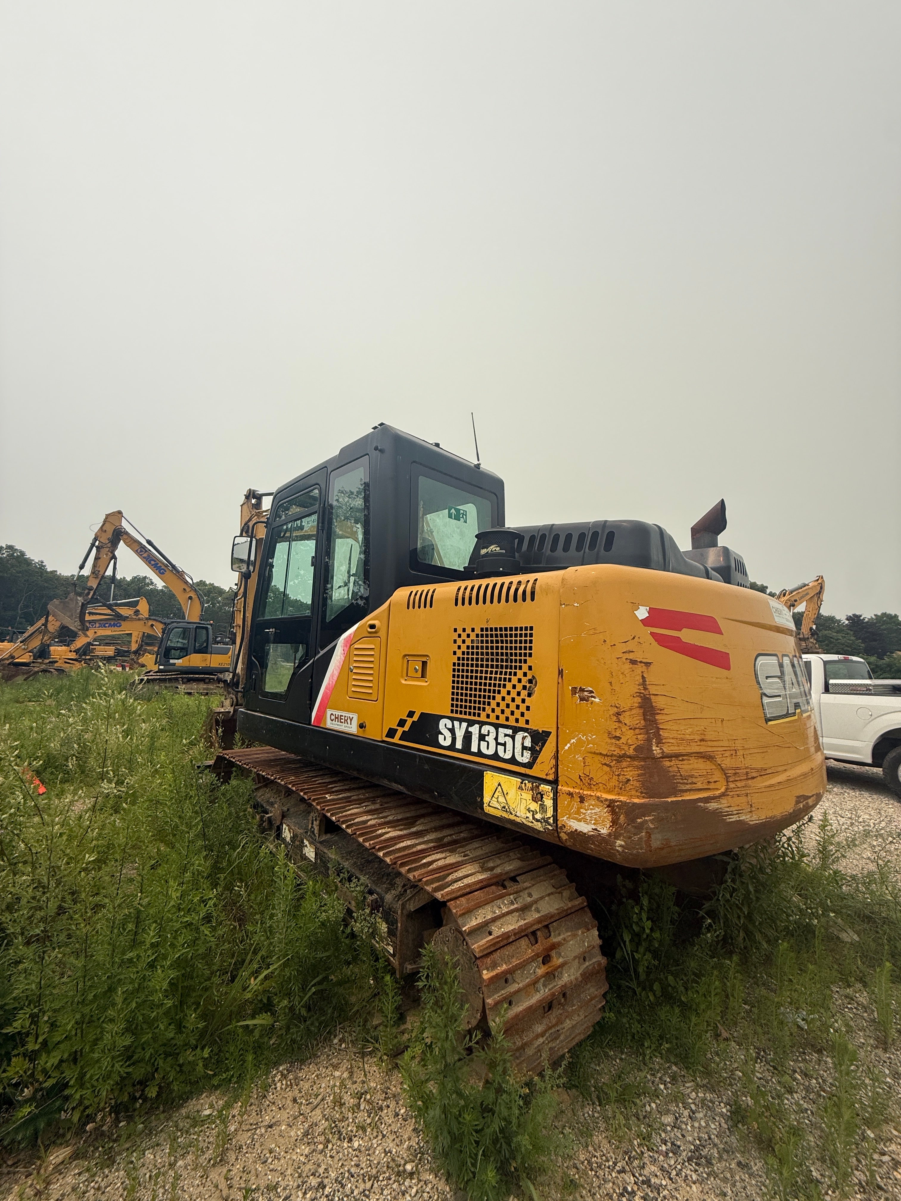 Used  Small  Excavator  Sany  SY135C
