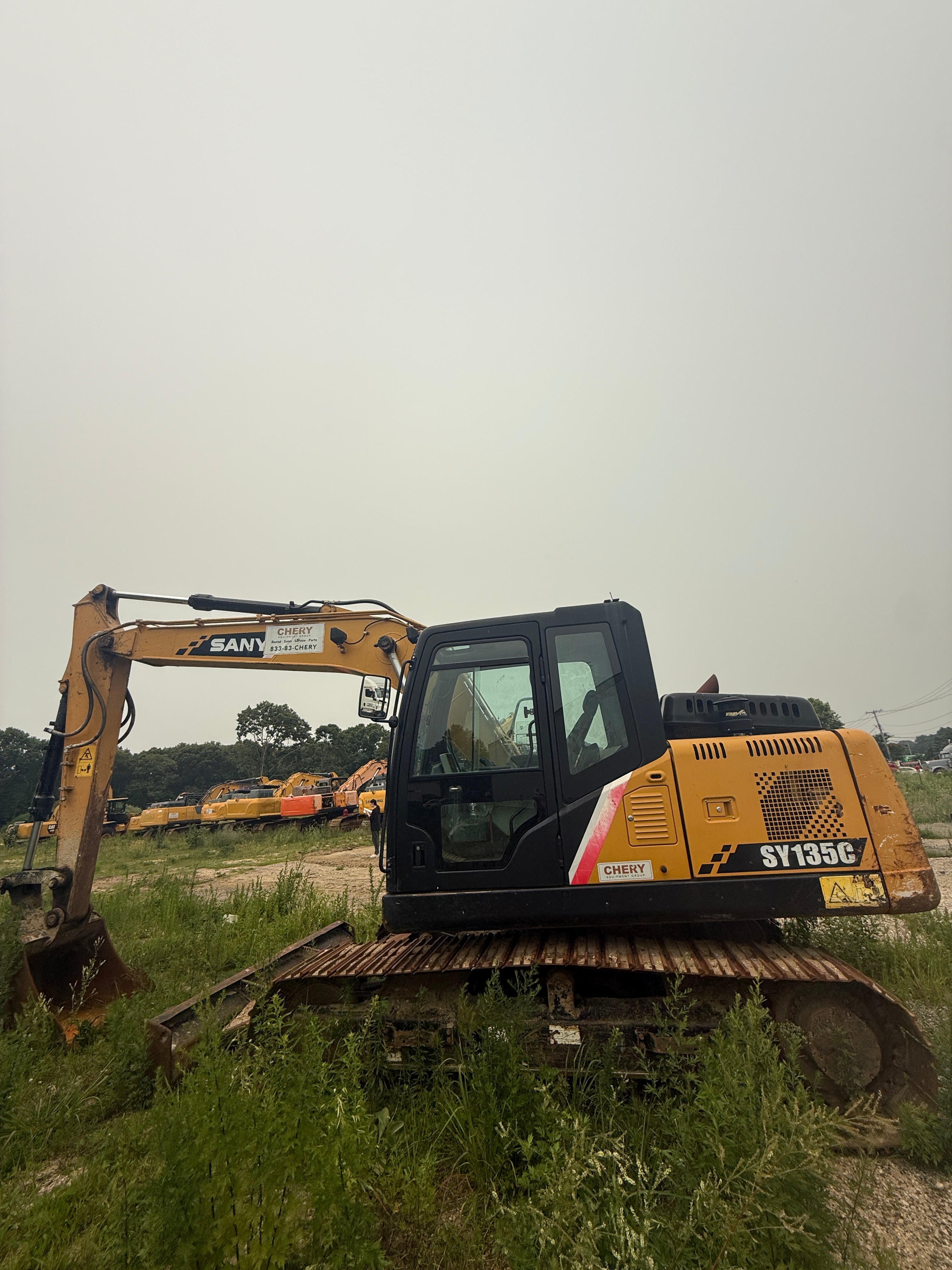 Used  Small  Excavator  Sany  SY135C