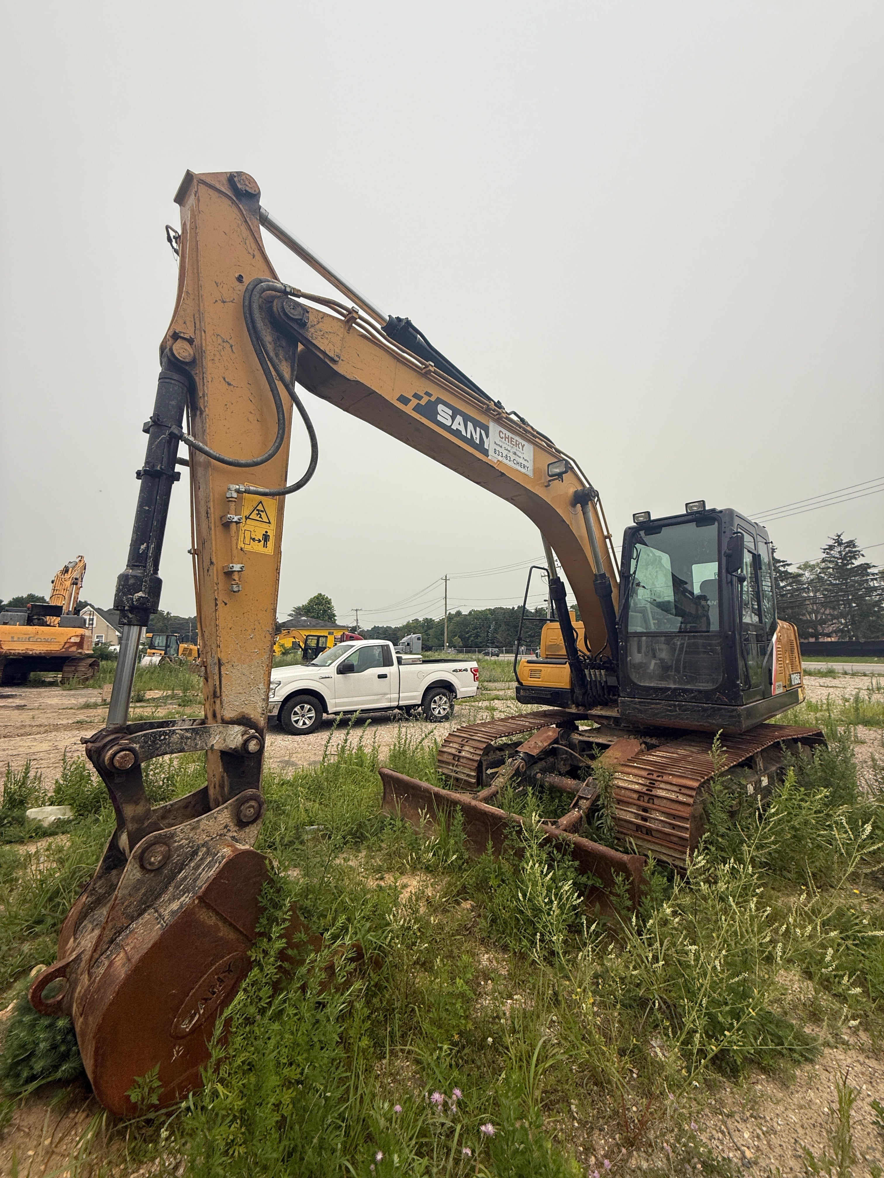 Used  Small  Excavator  Sany  SY135C