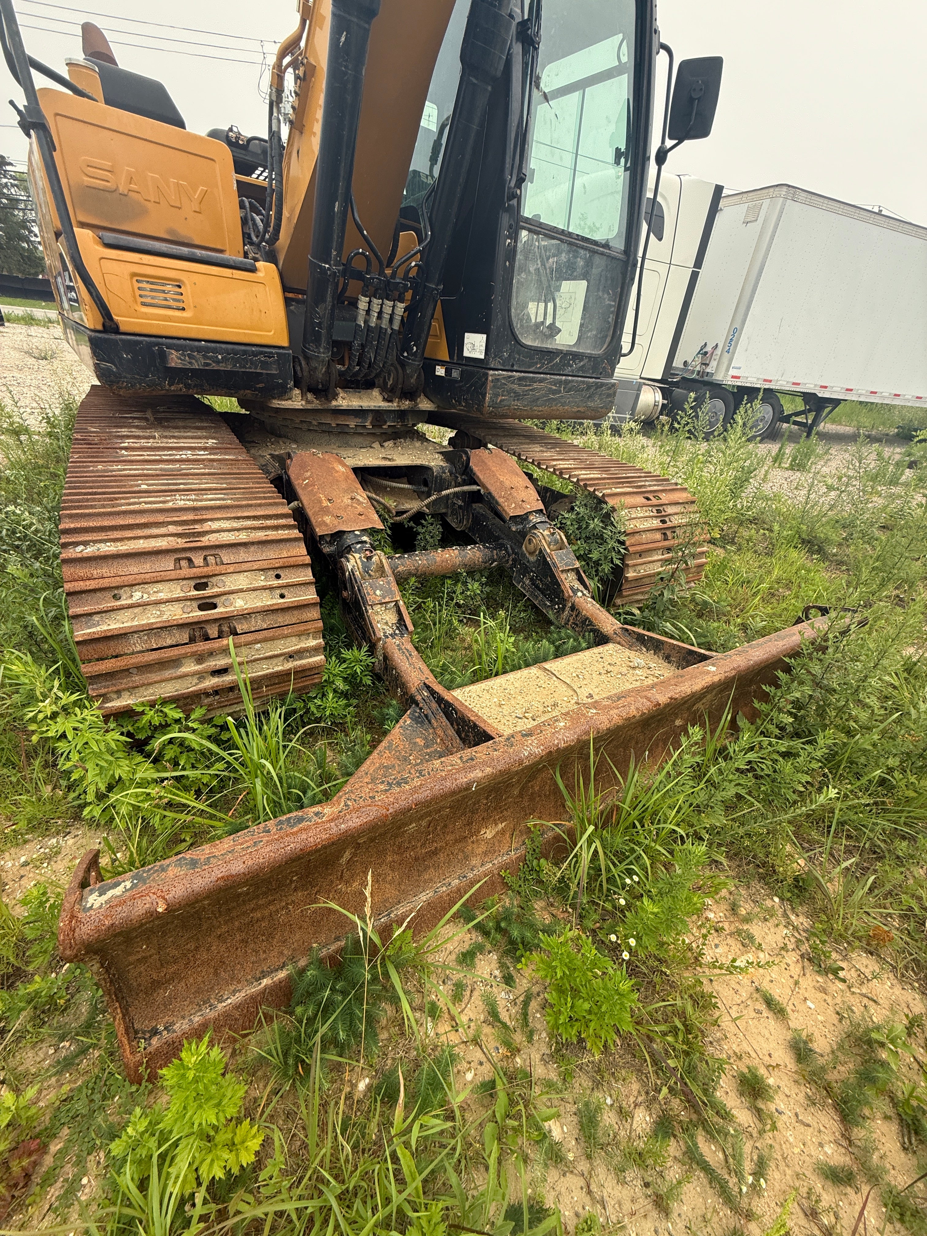 Used  Small  Excavator  Sany  SY135C