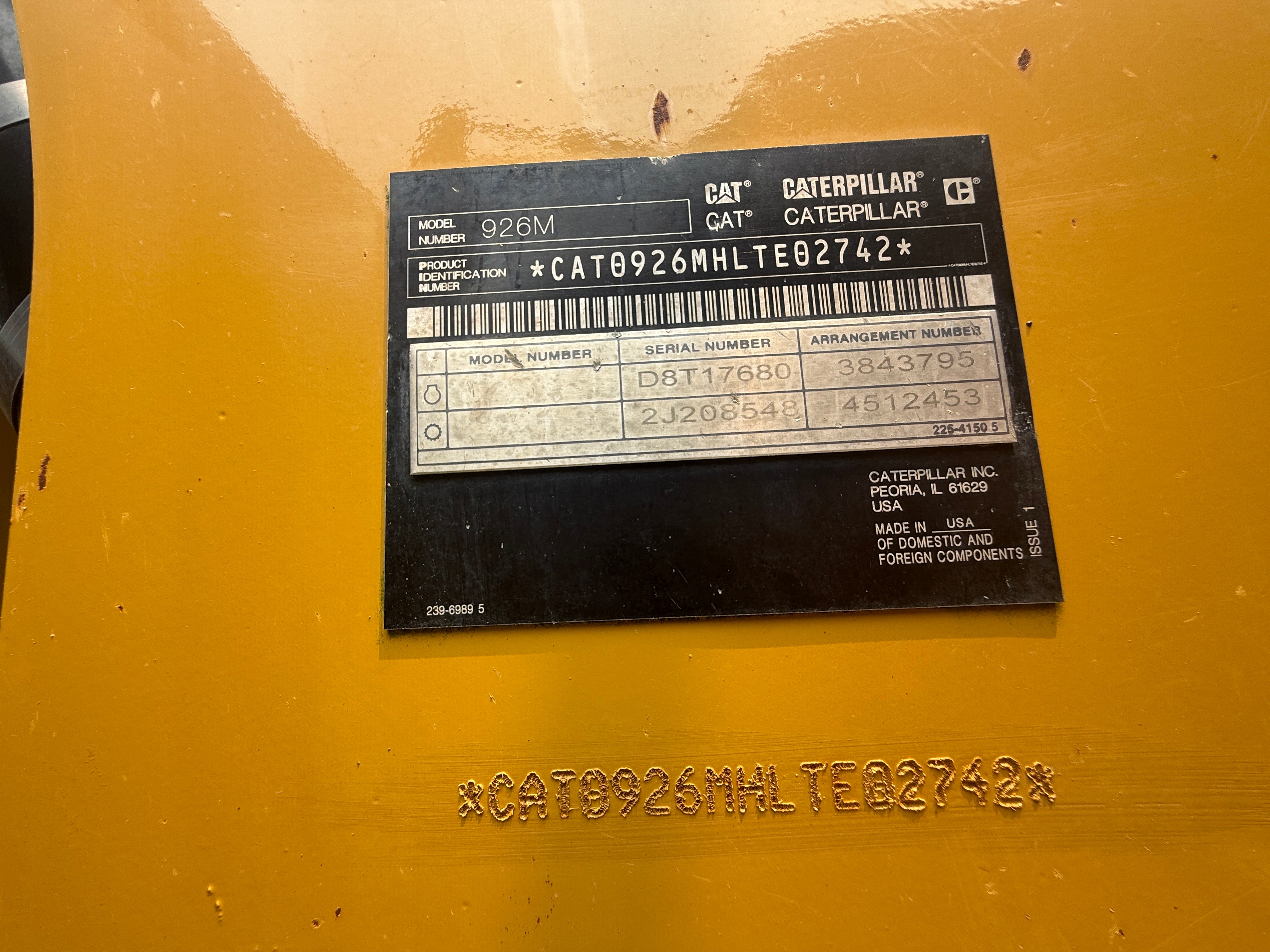Used  Wheel Loader CAT926M