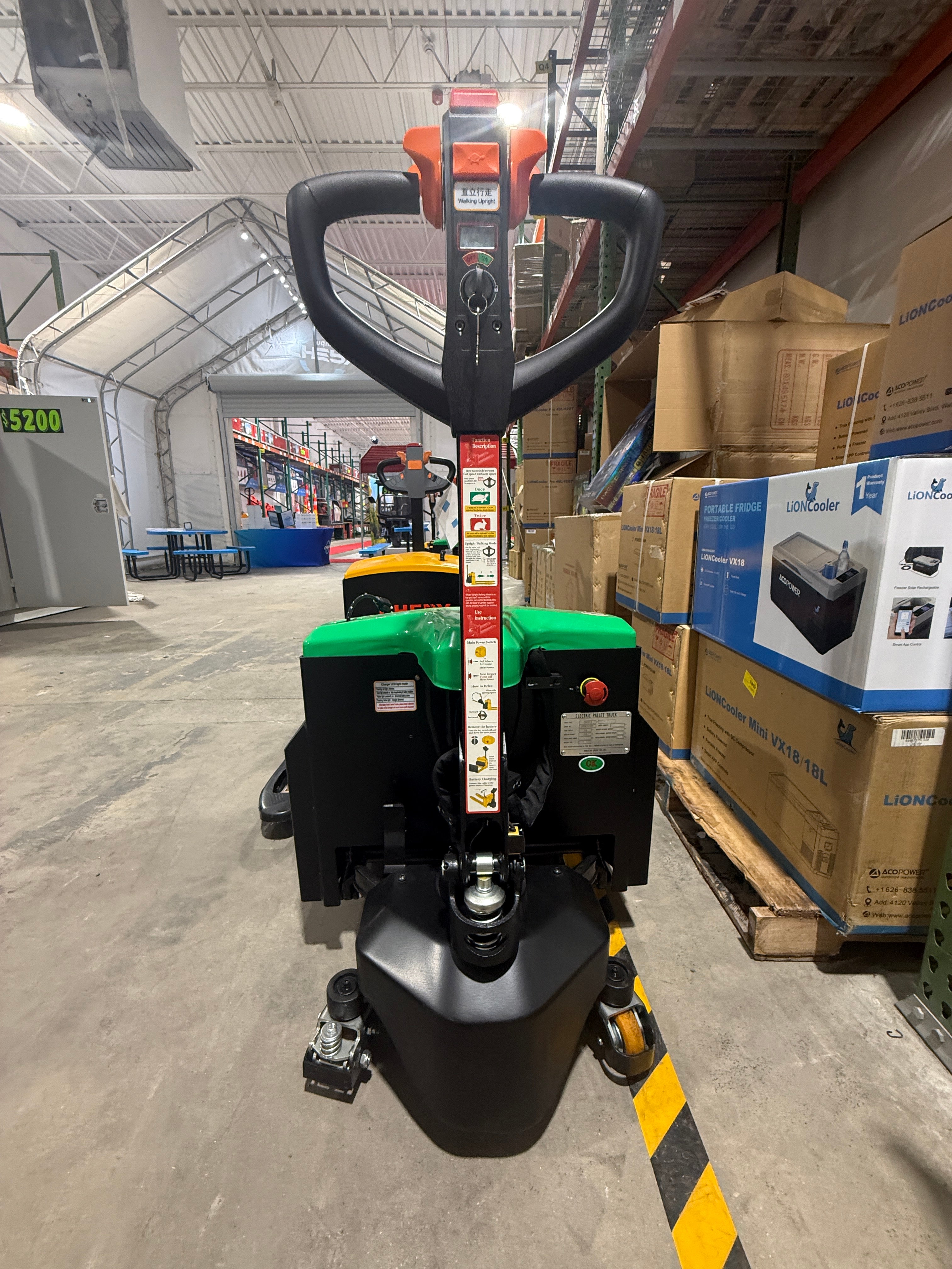 Unused Electric Jack Hangcha CBD15-WD-I