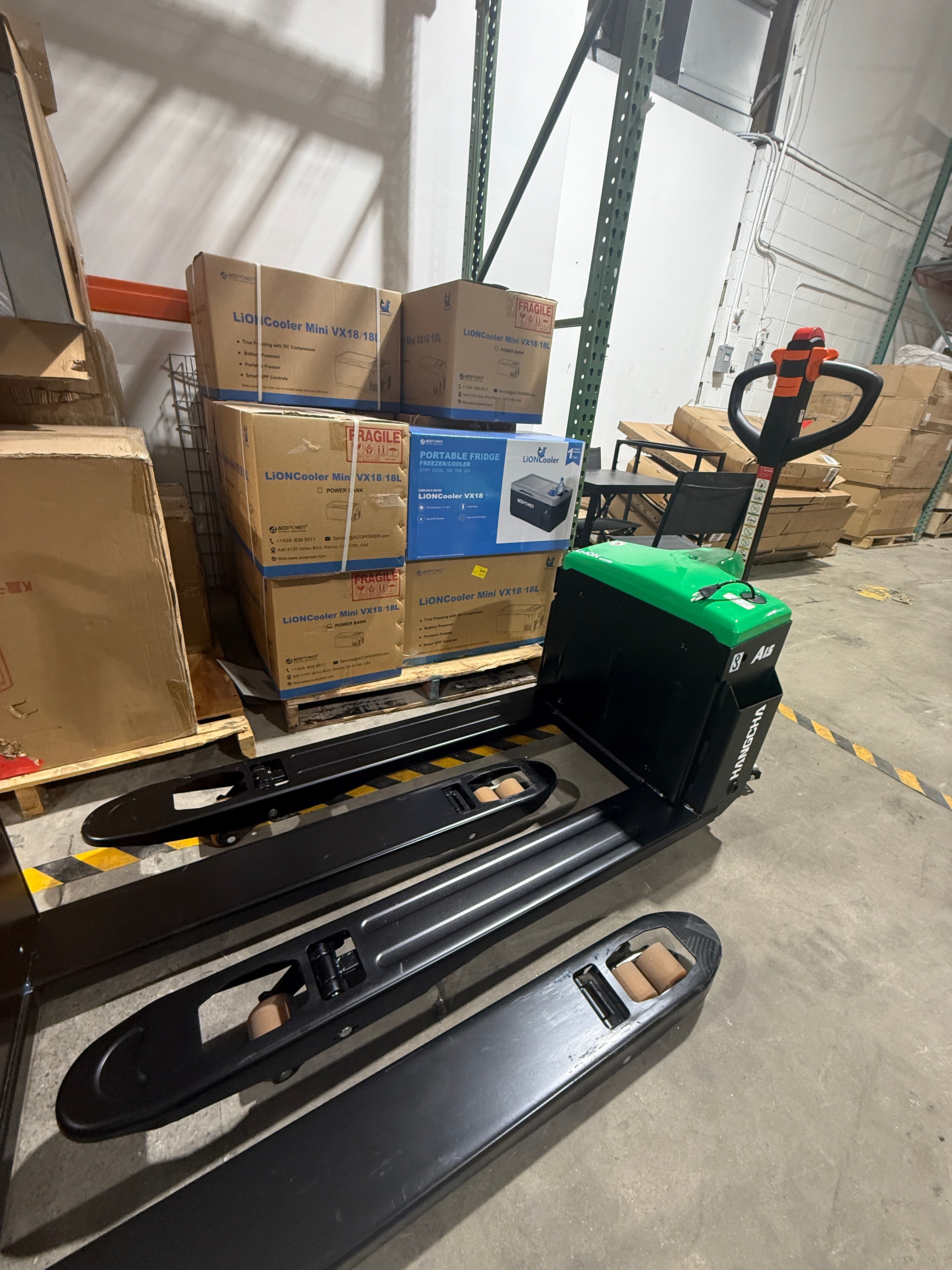 Unused Electric Jack Hangcha CBD15-WD-I