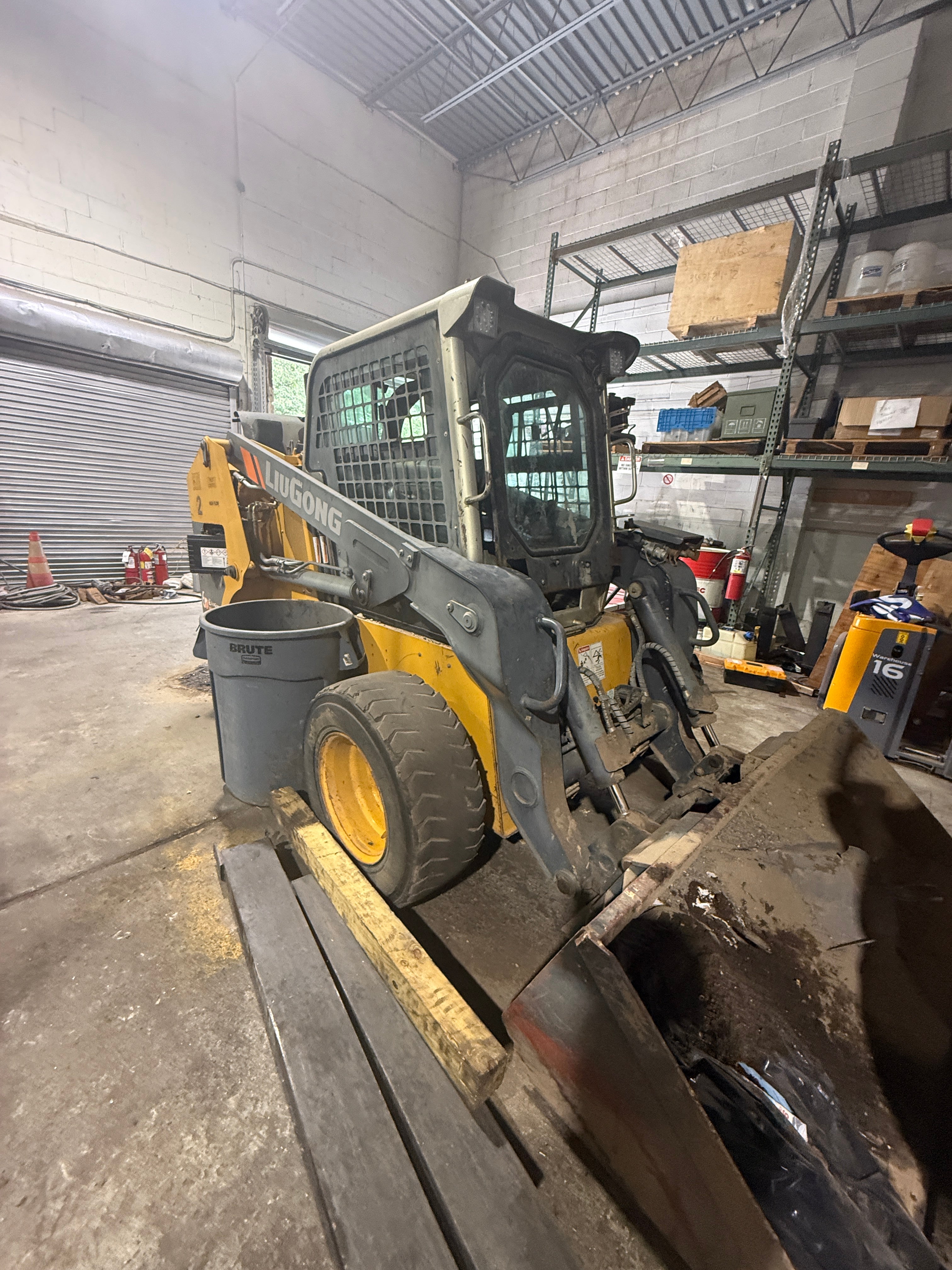 Used Skid Steer Loader Liugong JSSRF119