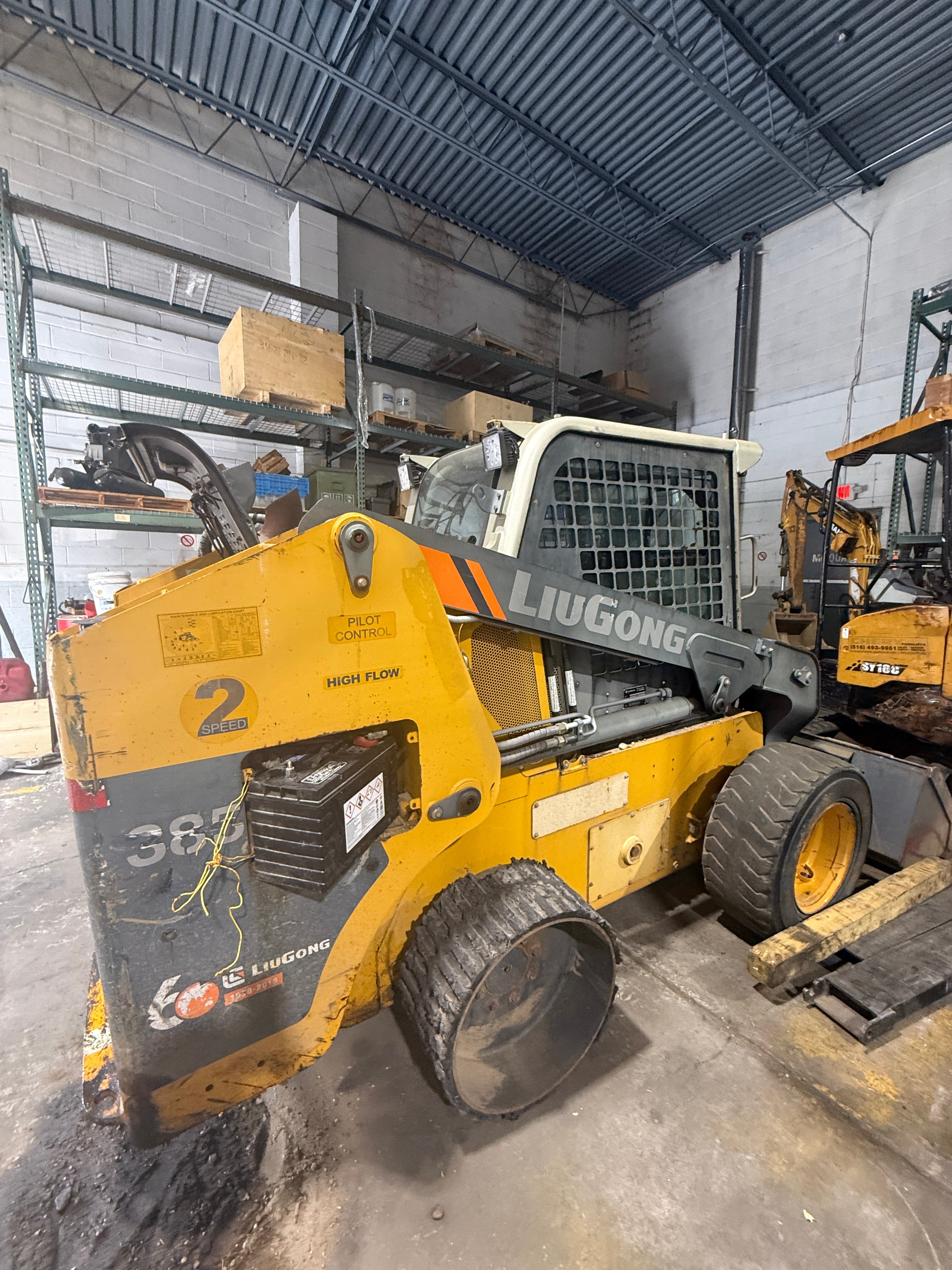 Used Skid Steer Loader Liugong JSSRF119