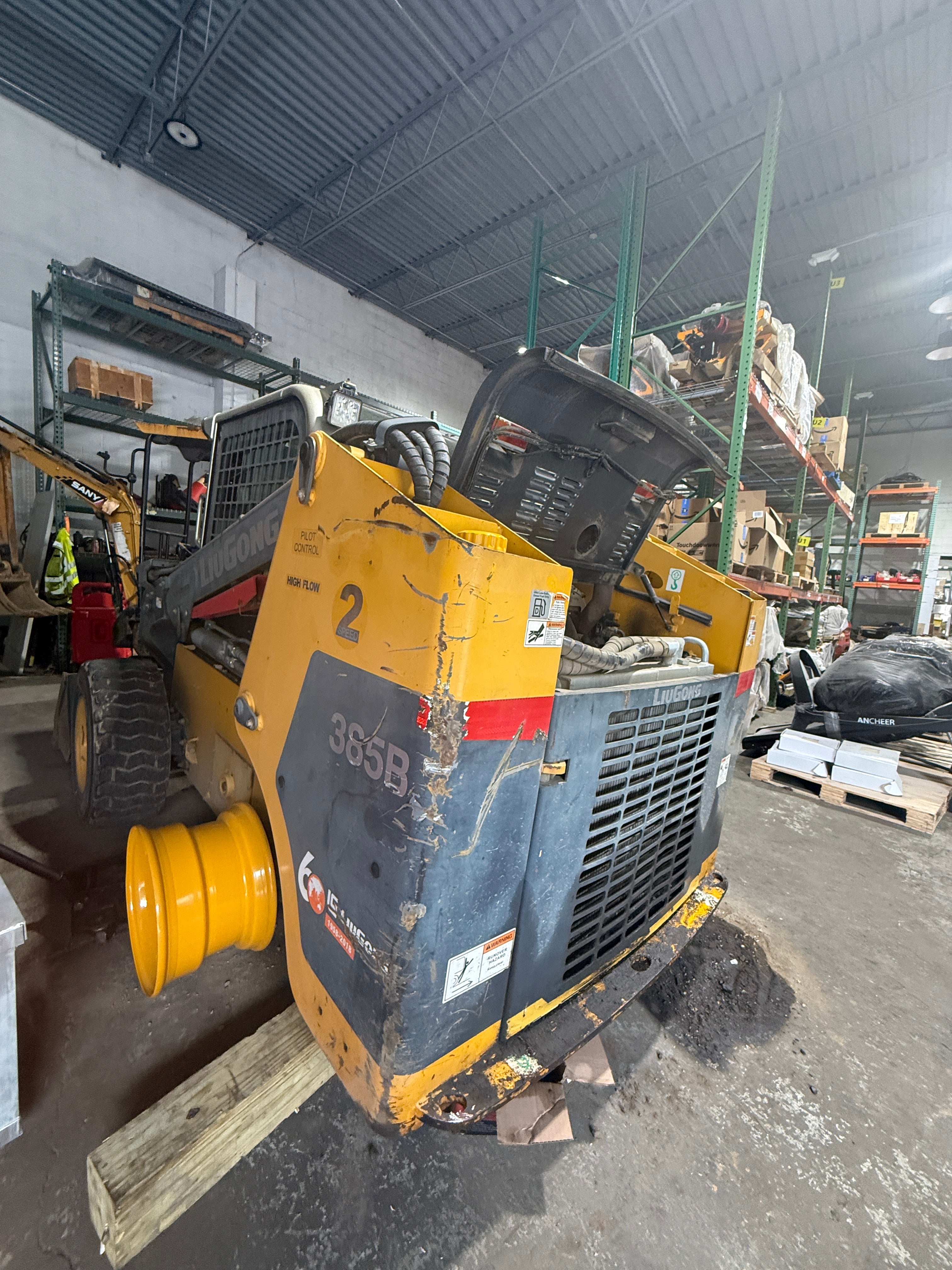 Used Skid Steer Loader Liugong JSSRF119
