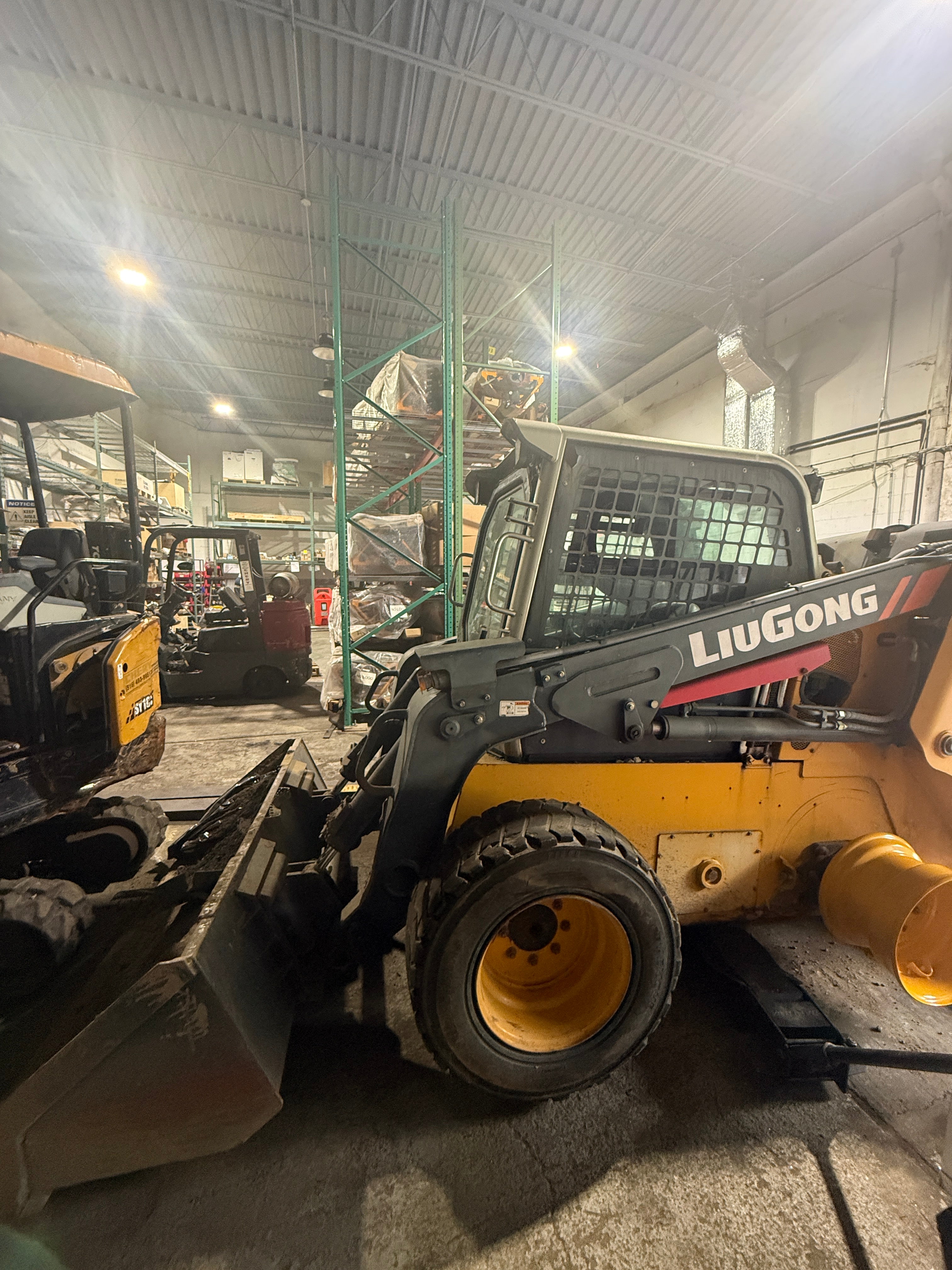 Used Skid Steer Loader Liugong JSSRF119