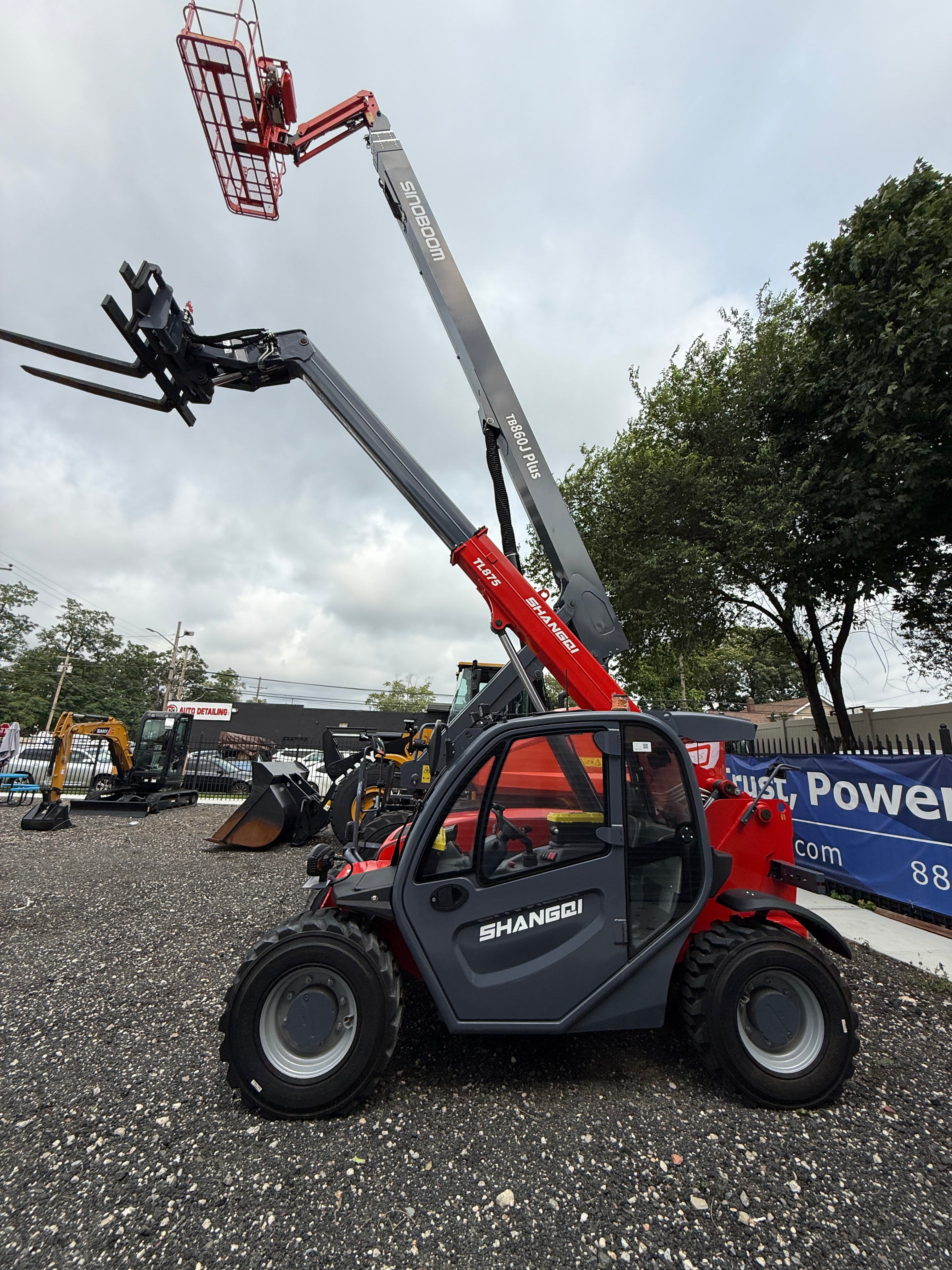 Unused Telehandler Shangqi TL 875