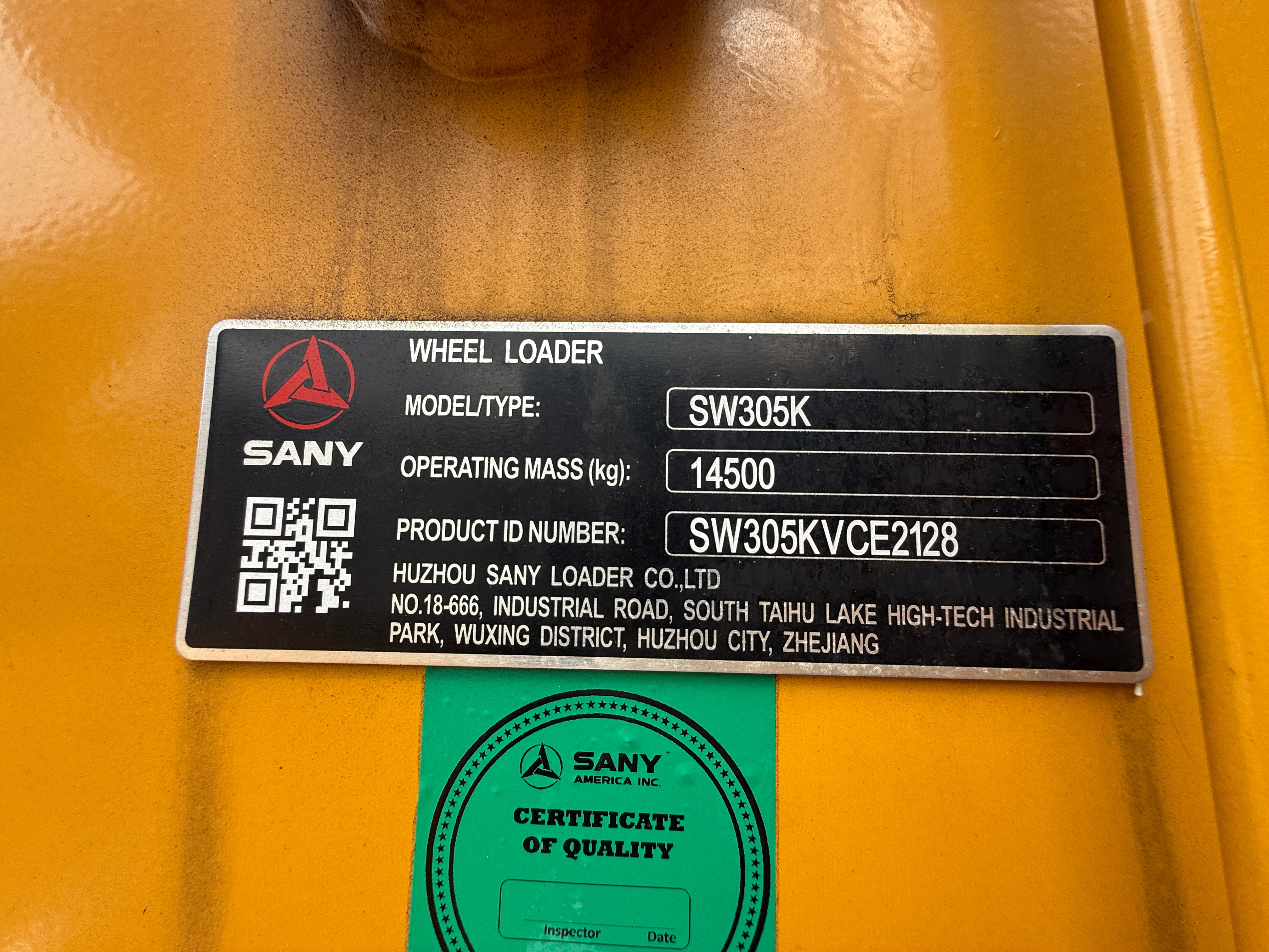 Unused  Wheel Loade Sany SW305K